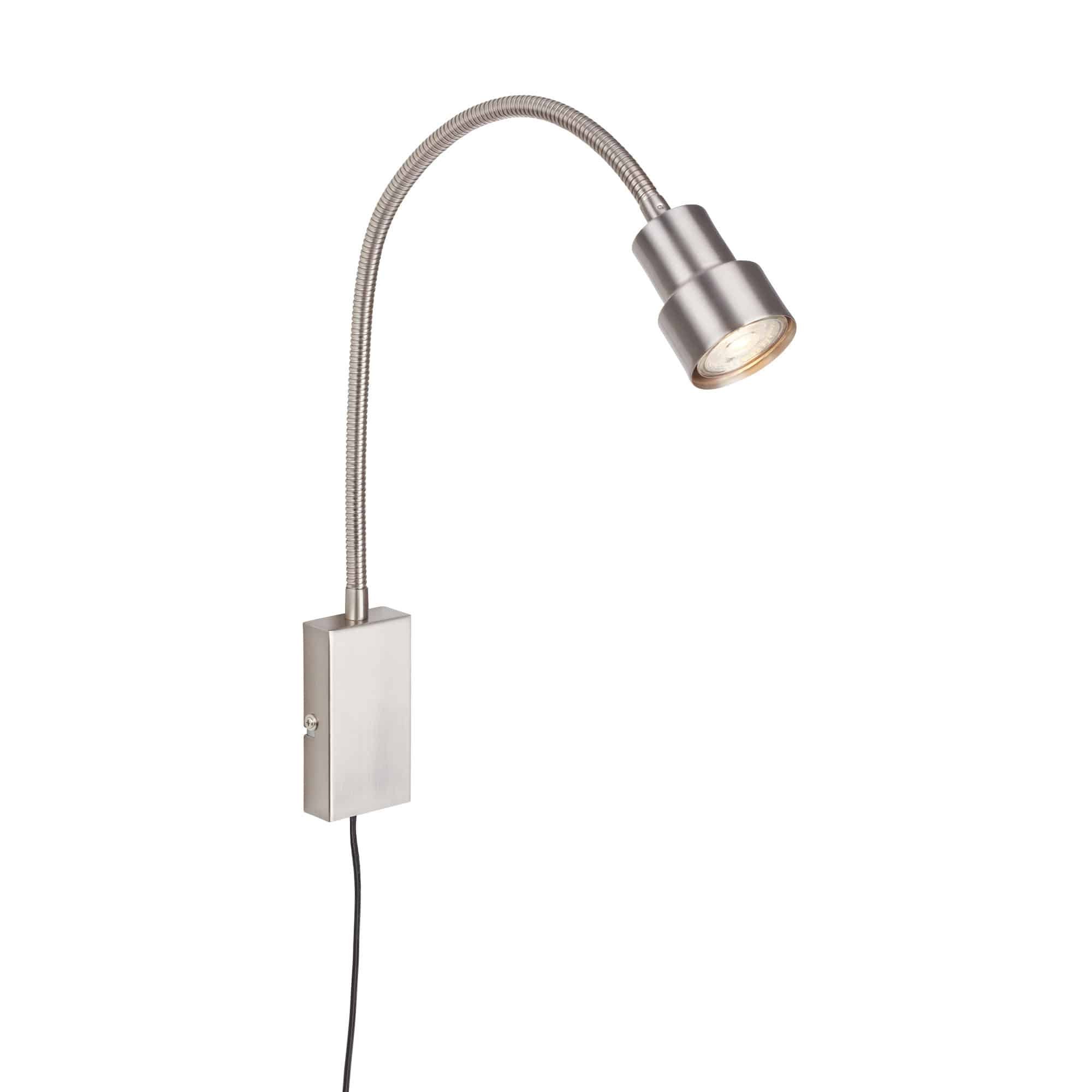 BRI 2085-012 Bodové svítidlo s dotykovým vypínačem 69 cm 1xGU10 5W 400lm matný nikl - BRILONER