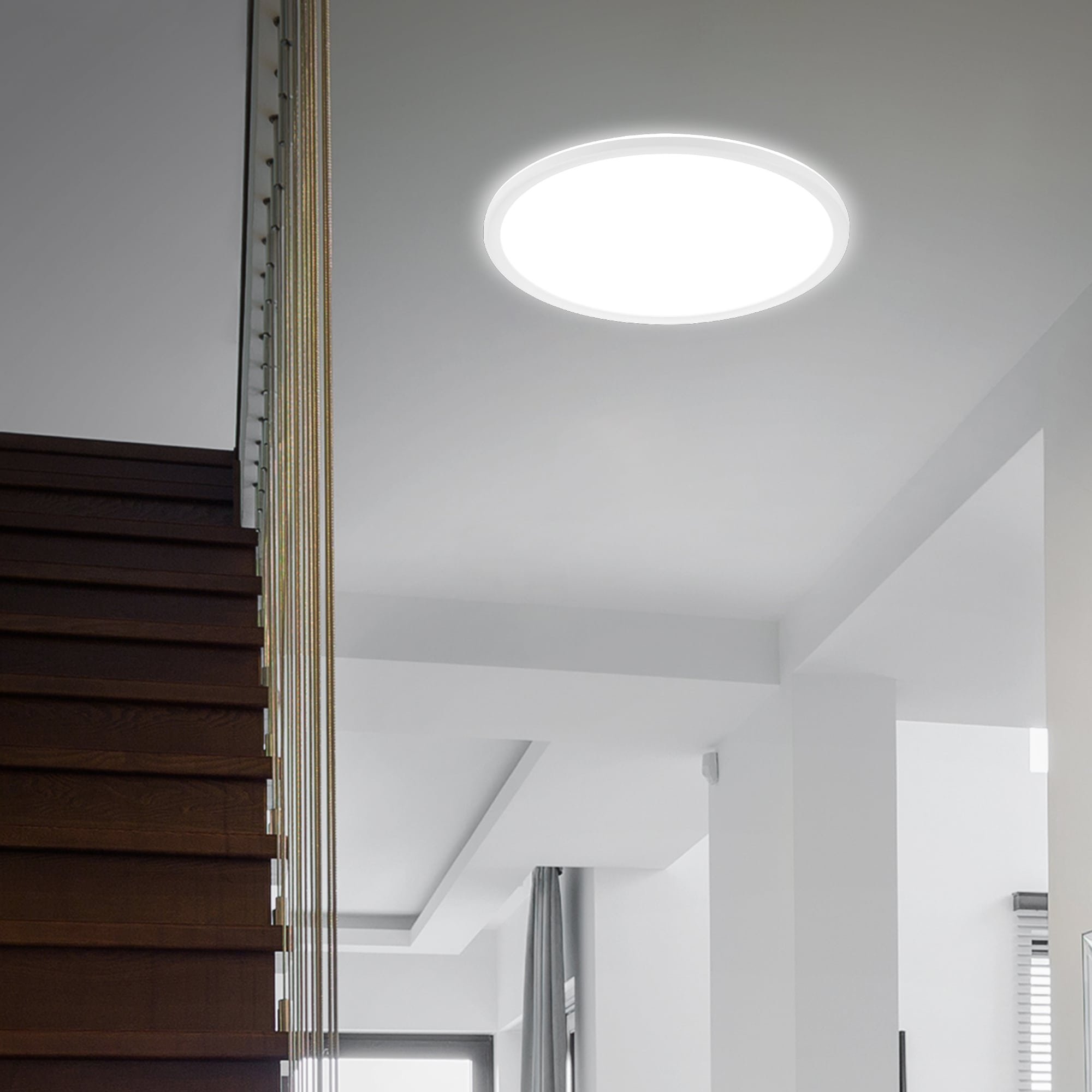BRILO 3428-016 Slim svítidlo LED panel, pr. 48 cm, 30 W, bílé - BRILO (obrázek 5)