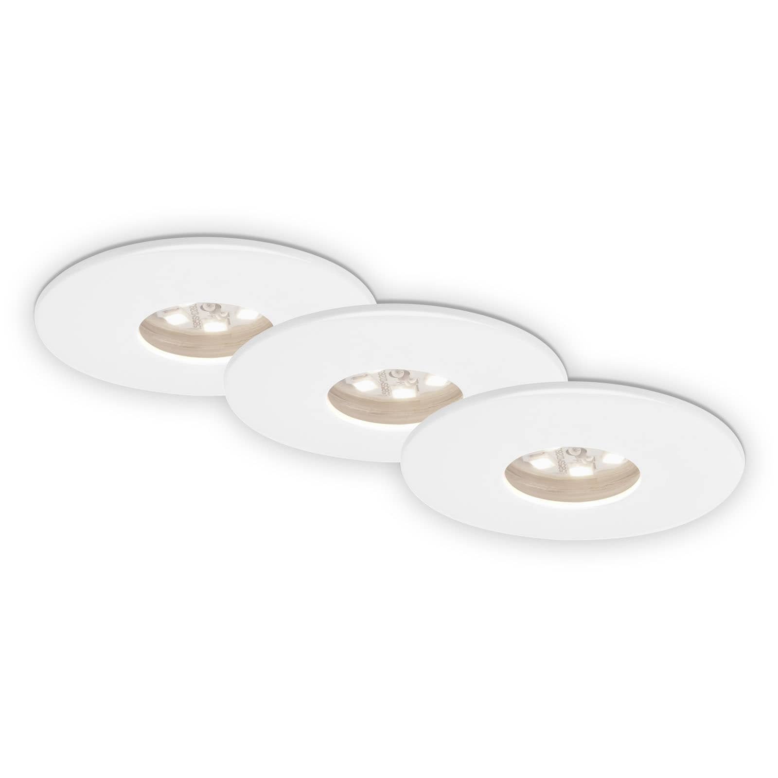 BRI 7240-036 3ks sada LED vestavné svítidlo, pr. 4,5 , 1,8 W, bílé - BRILONER