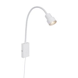 Obrázek pro produkt Svítidlo k posteli s dotykovým vypínačem 69 cm 1xGU10 5W 400lm bílé (starý kód: BRI 2085-016) - BRILONER