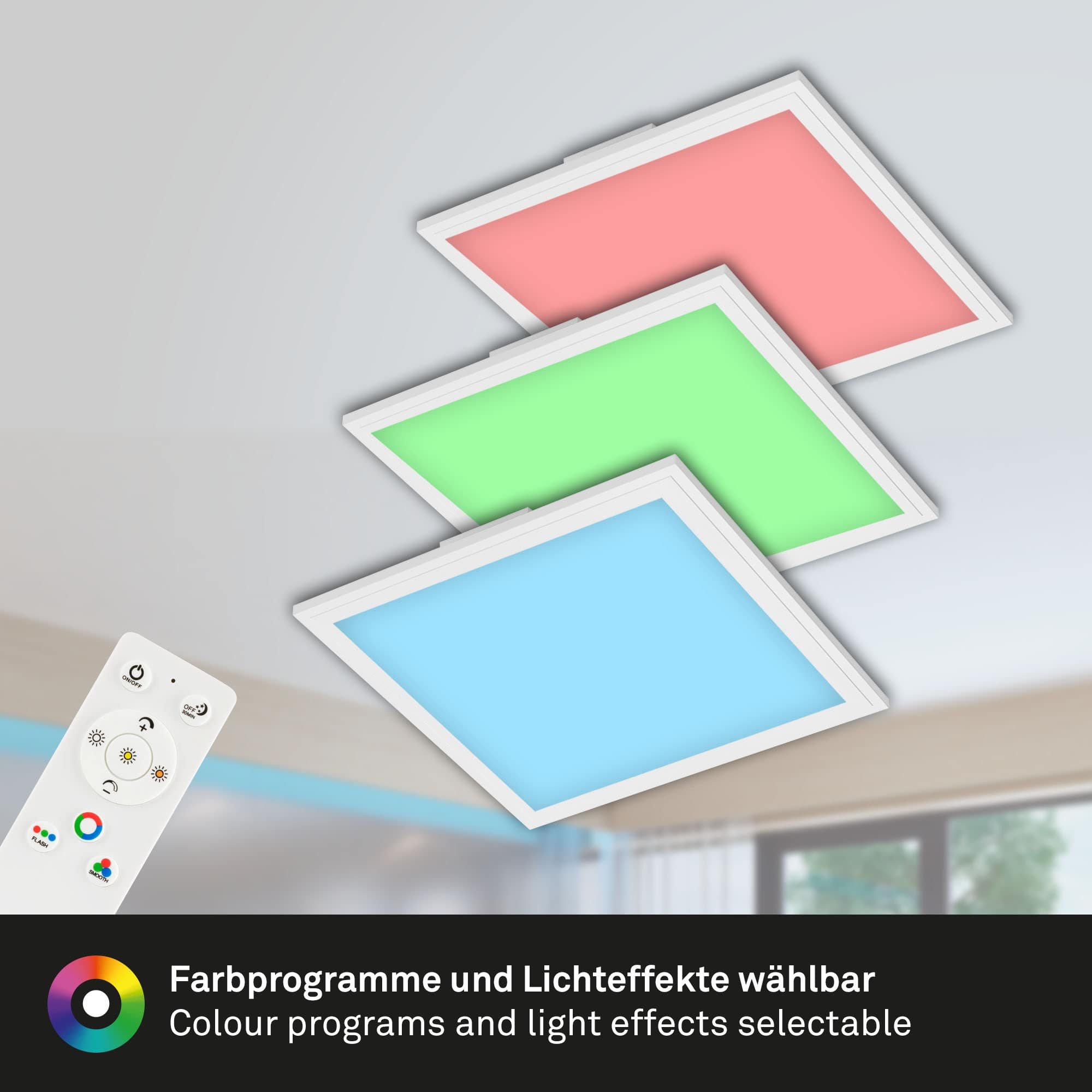 BRILO 7151-016 RGB svítidlo LED panel, 29,5 cm, 1800 lm, bílé - BRILO (obrázek 5)
