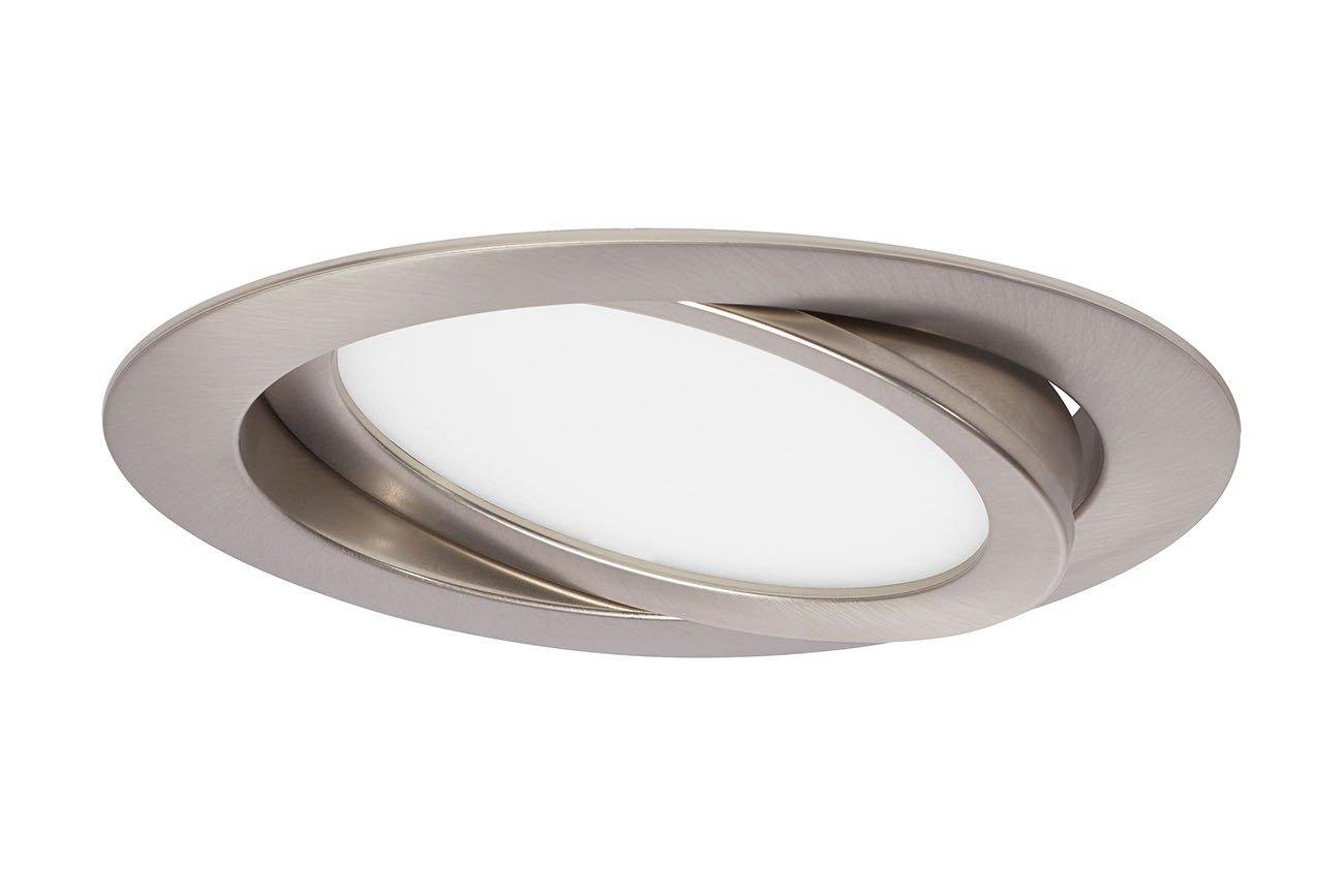 BRI 7116-432 3ks sada LED vestavné svítidlo, pr. 14 cm, 9 W, matný nikl - BRILONER