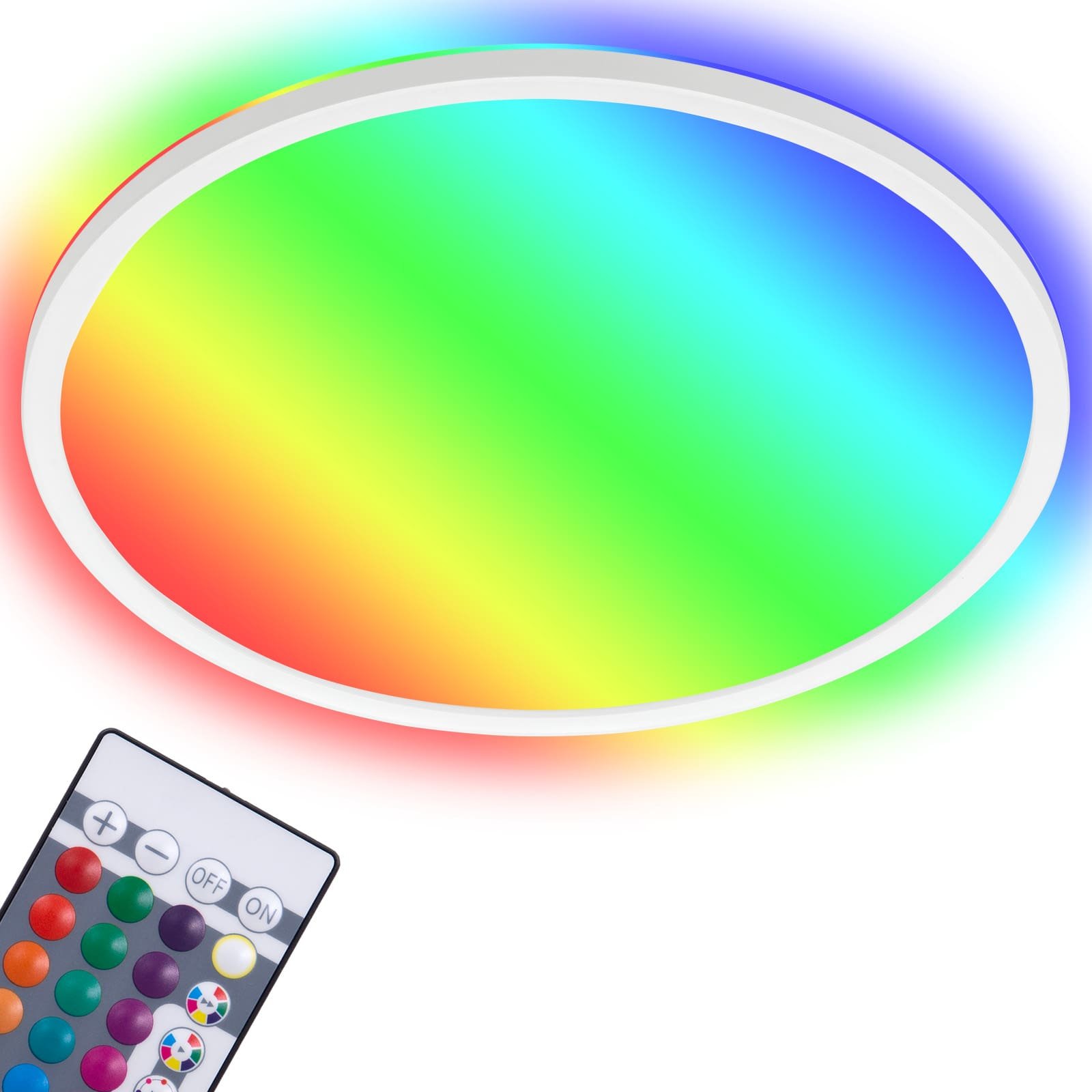 BRILO 7092-416 Slim svítidlo LED panel, pr. 29,3 cm, 1850 lm, 15 W, bílé - BRILO (obrázek 3)