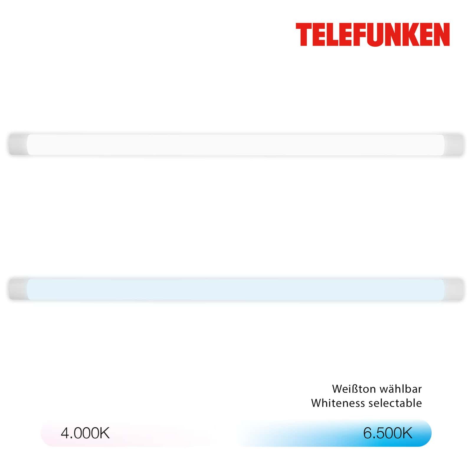 TF 202606TF TELEFUNKEN CCT lineární svítidlo, 120 cm, 33 W, 3650 lm, bílé - BRILONER (obrázek 4)