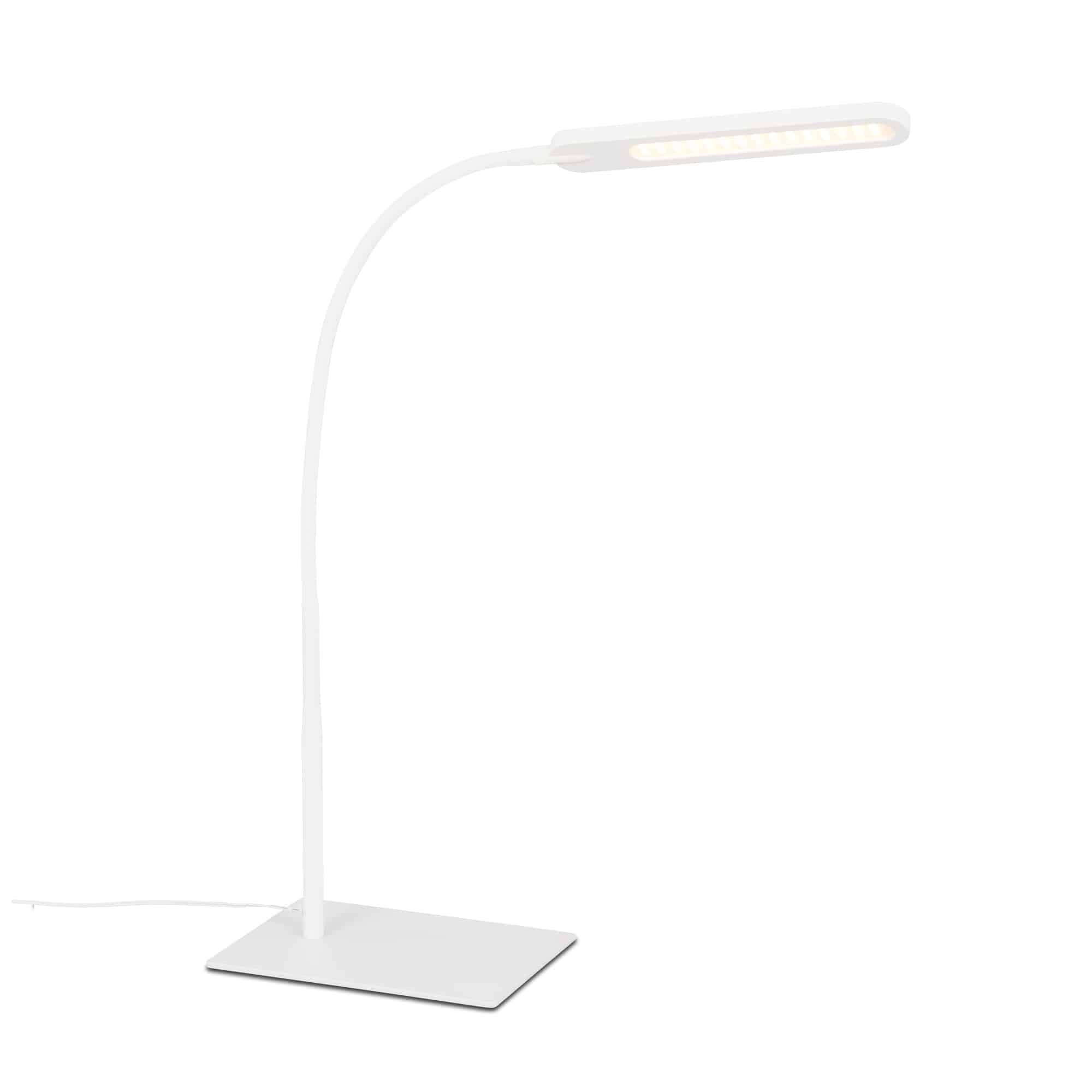BRILO 7389-016 CCT LED stolní lampa, 23 cm, 8 W, bílé - BRILO