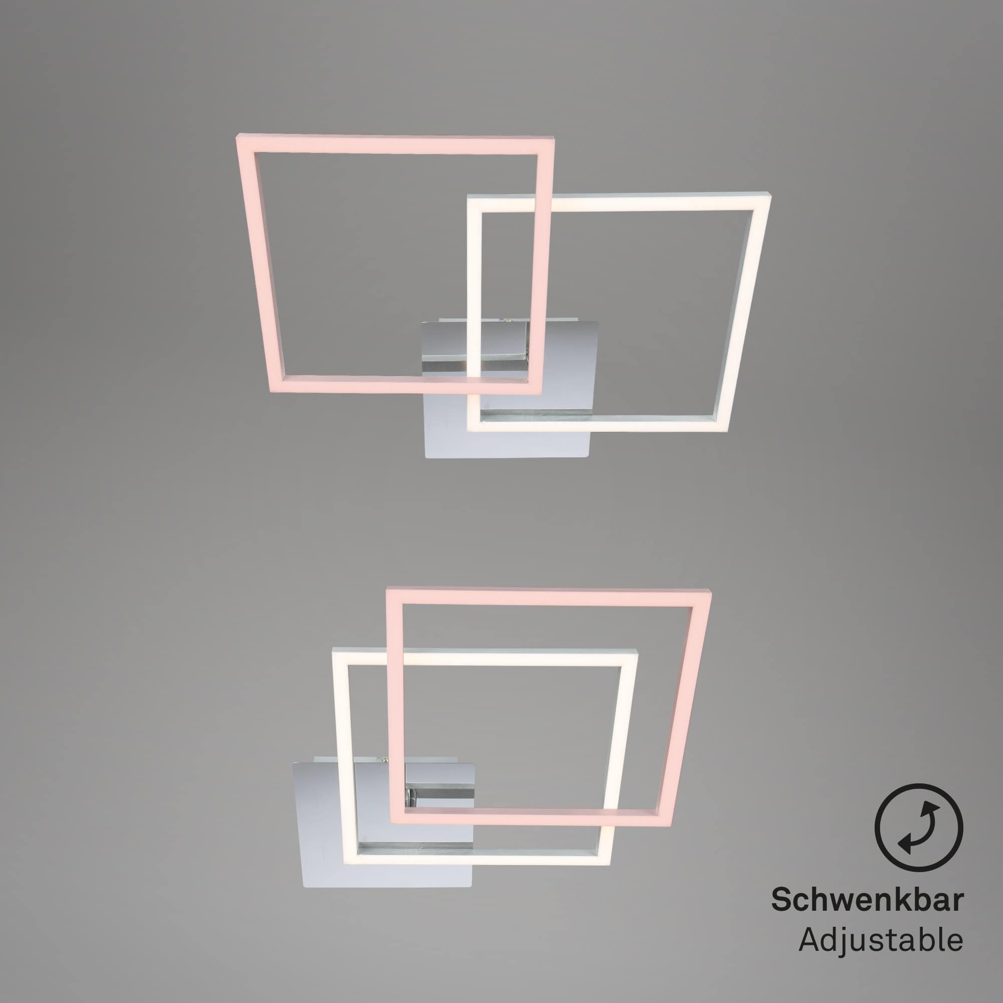 BRILO 3210-018 LED stropní svítidlo, 62 cm, 2300 LM, 22 W, hliník-chrom - BRILO (obrázek 5)
