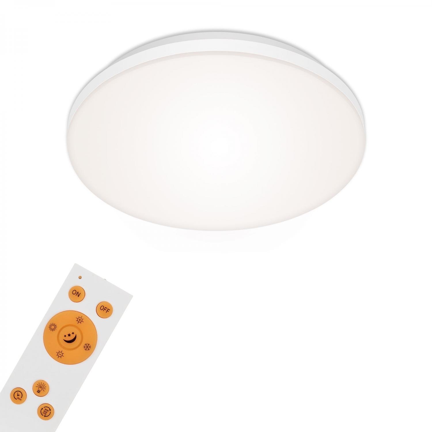 BRILO 7377-016 Bezrámečkový LED panel, pr. 30 cm, 1600 lm, 12 W, bílé - BRILO