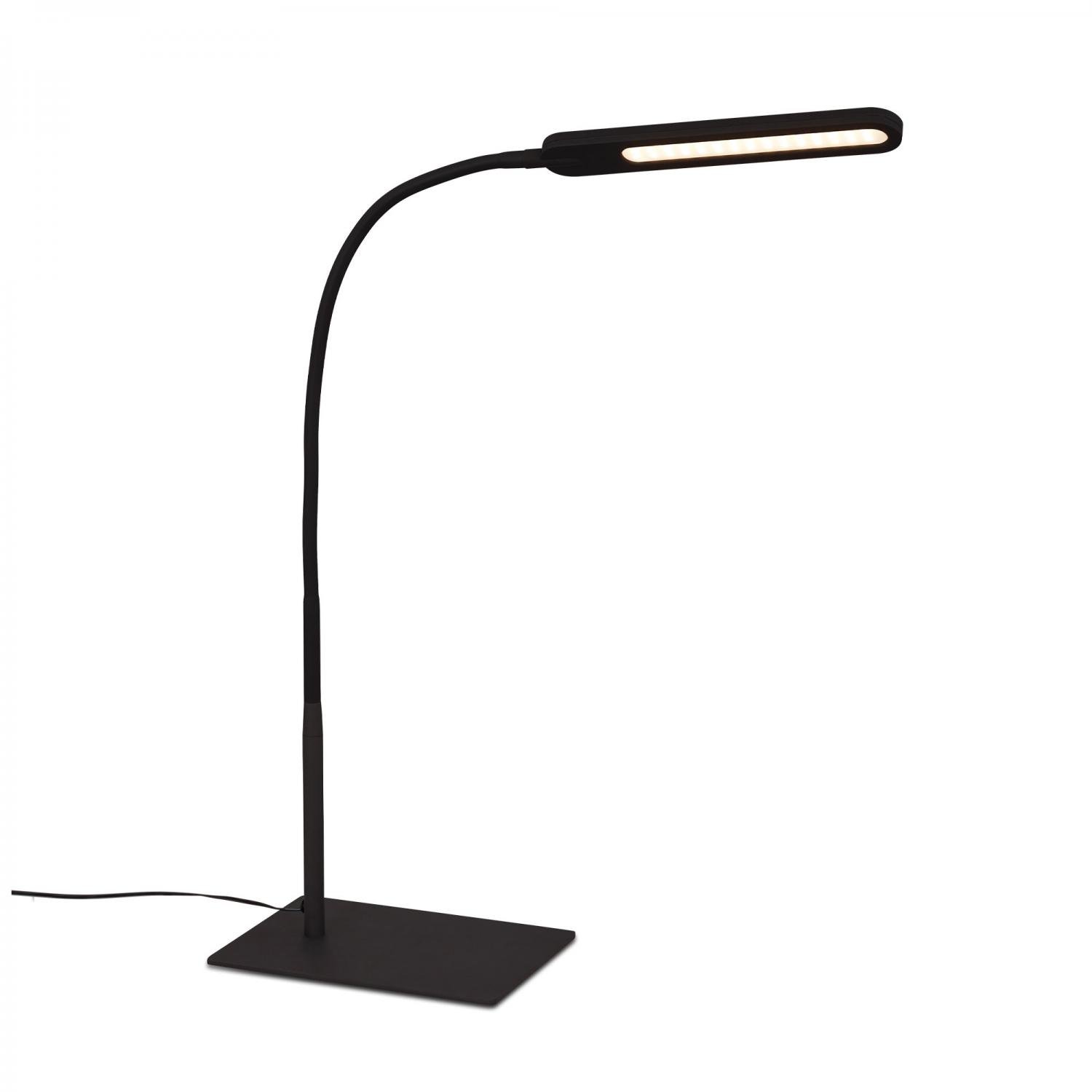 Levně BRILO 7389-015 CCT LED stolní lampa, 23 cm, 8 W, černá - BRILO