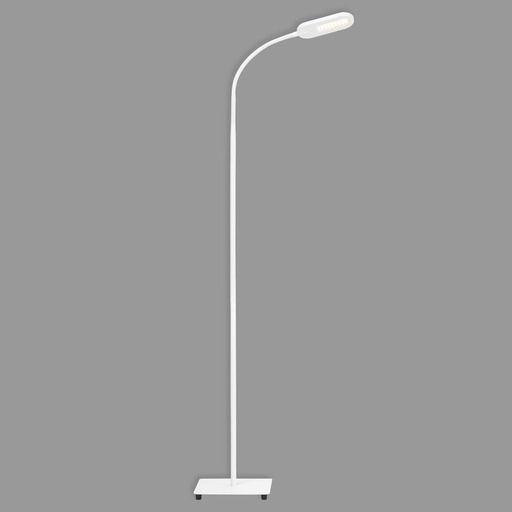 BRILO 1297-016 LED CCT stojací svítidlo s dotykovým vypínačem 128 cm 6,6W 600lm bílé - BRILO