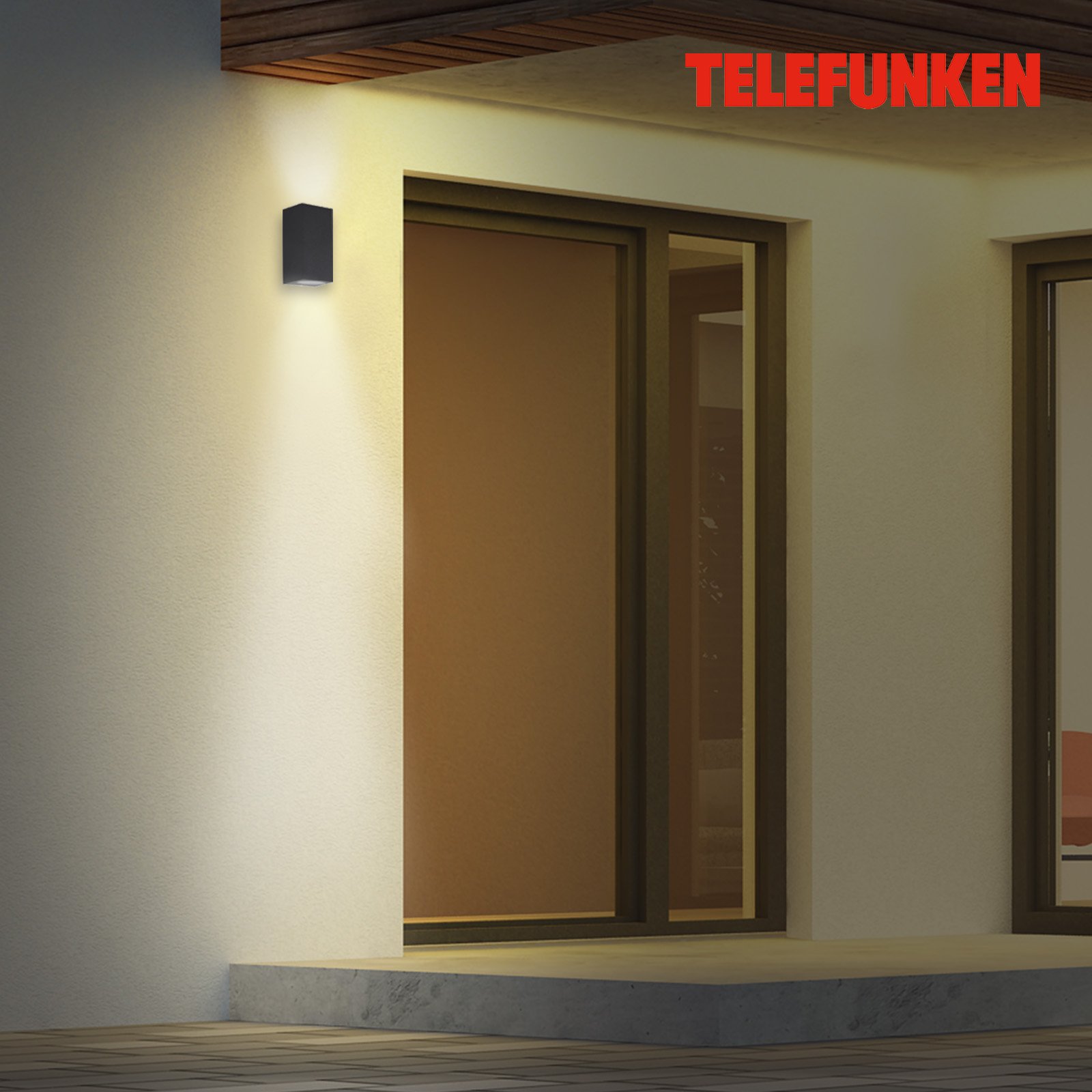 TF 307005TF TELEFUNKEN venkovní svítidlo 15,1 cm 2xGU10 5W 400lm antracit - BRILONER (obrázek 4)