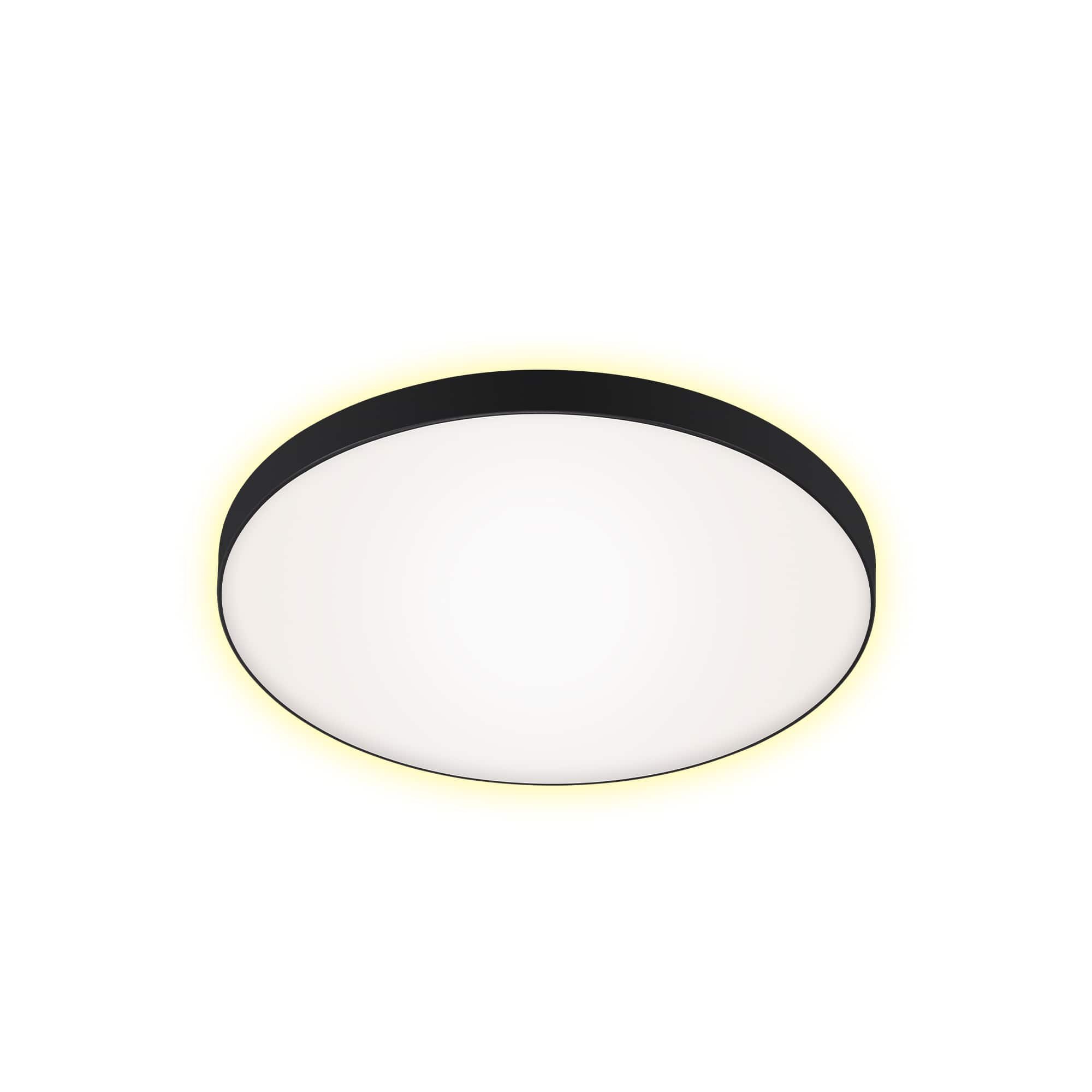 BRI 3443-215 LED stropní svítidlo, pr. 35,5 cm, 18 W, černá-bílá - BRILONER
