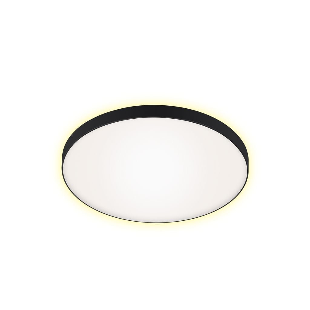BRI 3443-215 LED stropní svítidlo, pr. 35,5 cm, 18 W, černá-bílá - BRILONER