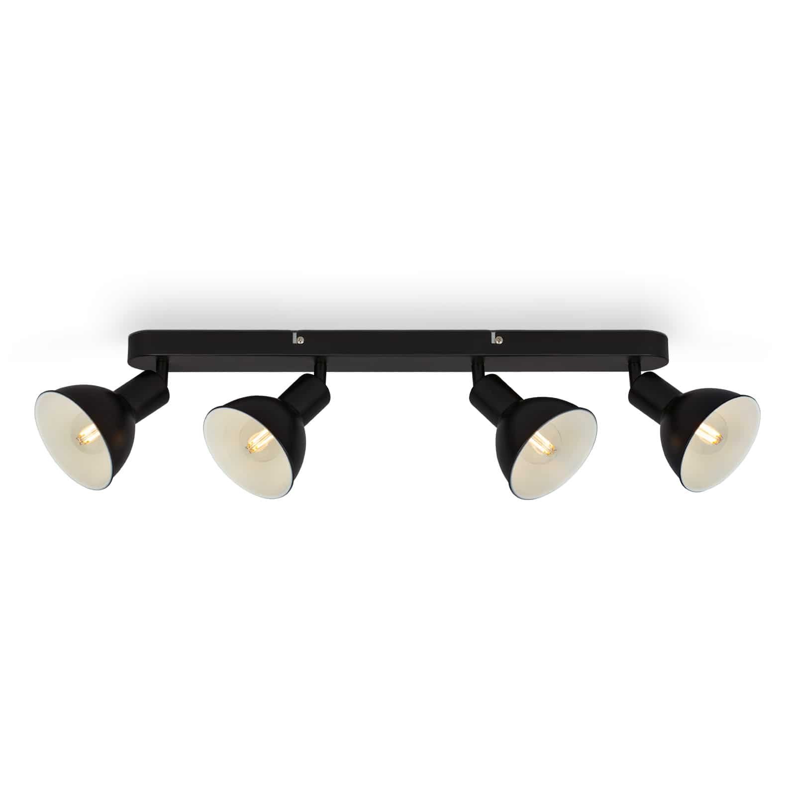 BRILO 2674-045 Bodové svítidlo 55 cm 4x E14 max. 25W černá - BRILO