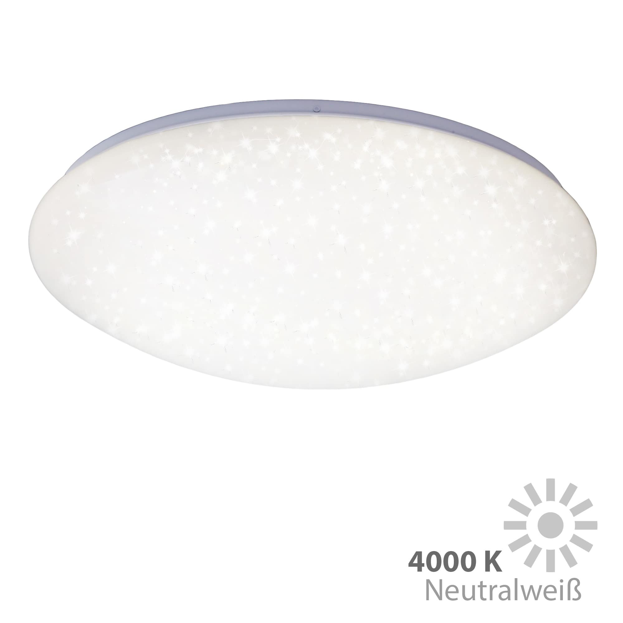 BRILO 3226-016 LED stropní svítidlo hvězdné nebe, pr. 48 cm, 24 W, bílé - BRILO (obrázek 2)