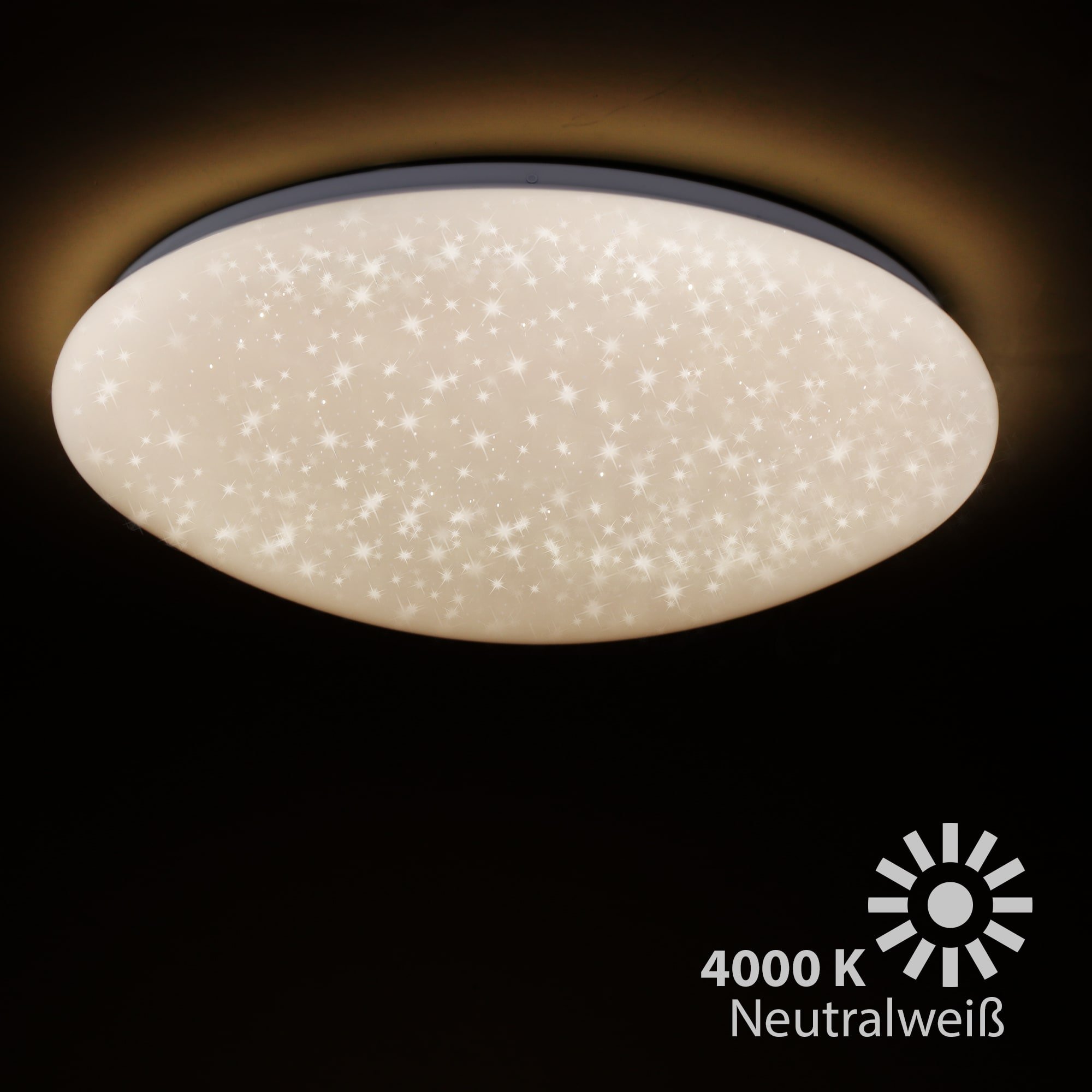 BRILO 3226-016 LED stropní svítidlo hvězdné nebe, pr. 48 cm, 24 W, bílé - BRILO (obrázek 3)