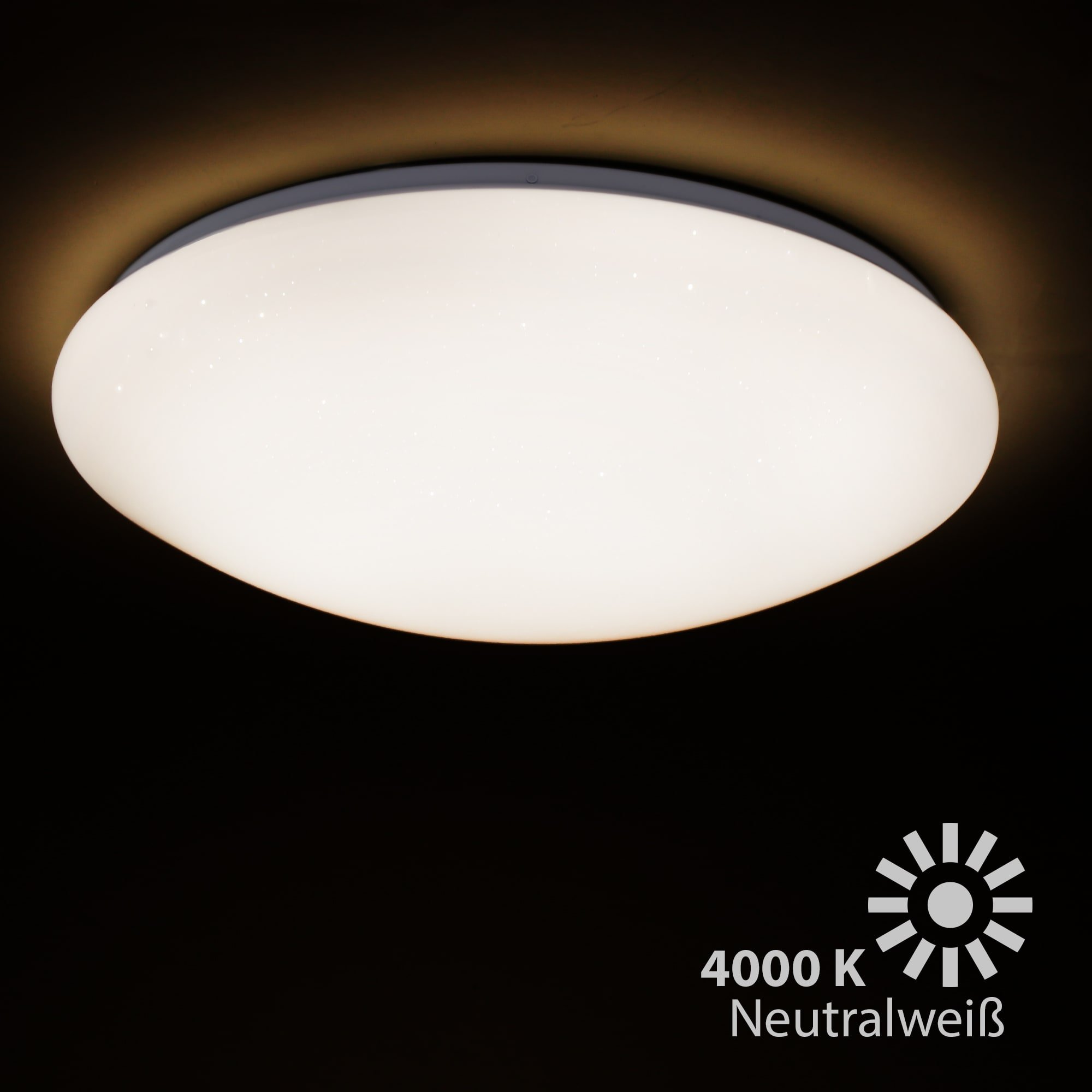 BRILO 3226-016 LED stropní svítidlo hvězdné nebe, pr. 48 cm, 24 W, bílé - BRILO (obrázek 4)