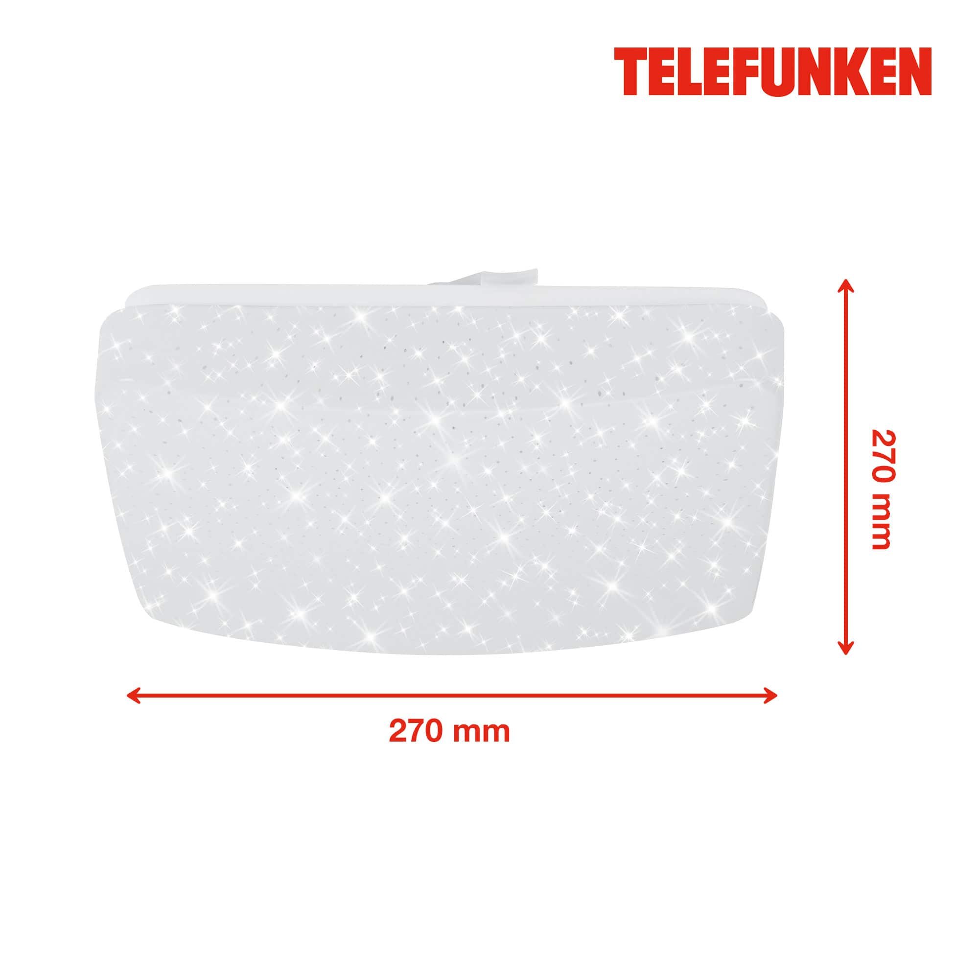 TF 601906TF TELEFUNKEN LED stropní svítidlo s čidlem, 27 cm, 12 W, bílé - BRILONER (obrázek 6)