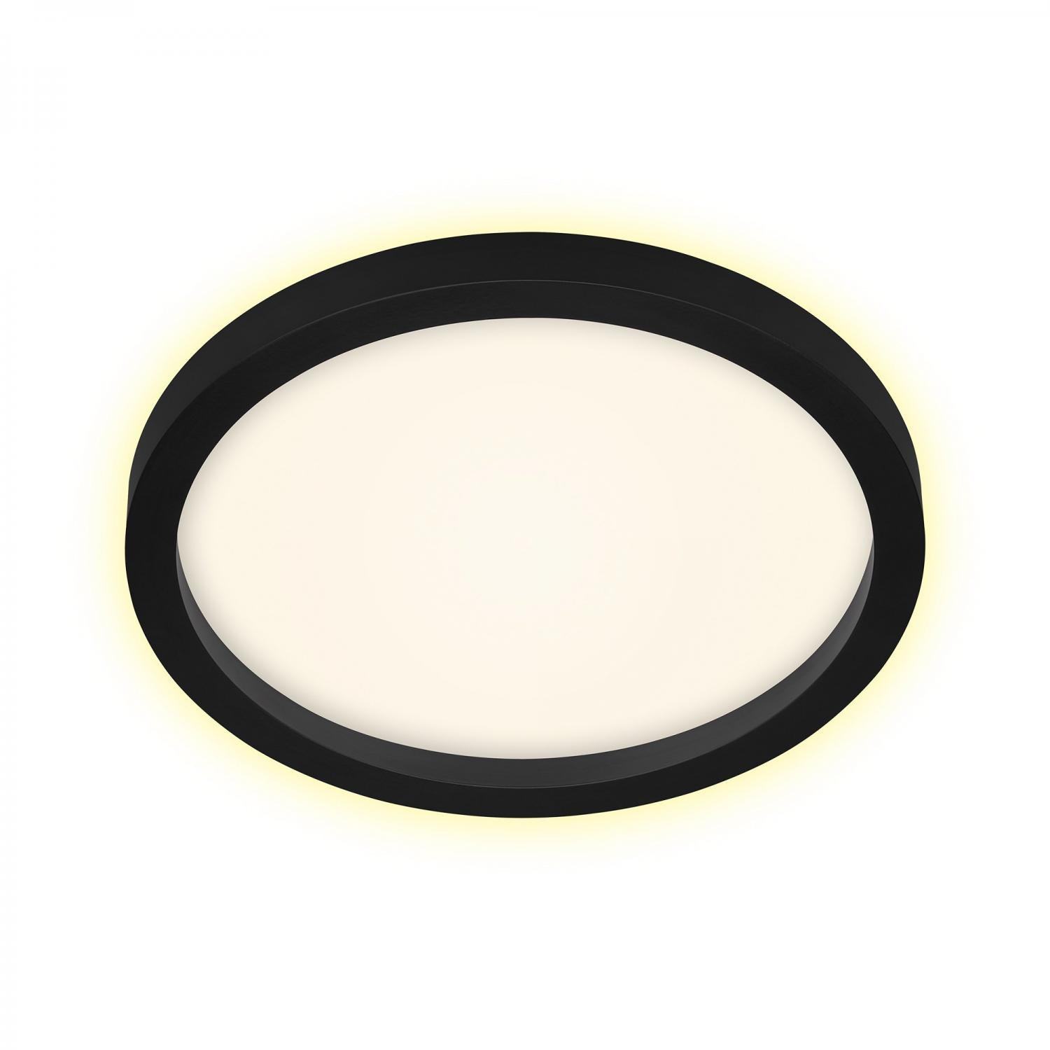 BRI 7361-015 LED stropní svítidlo, pr. 29,7 cm, 18 W, černá - BRILONER