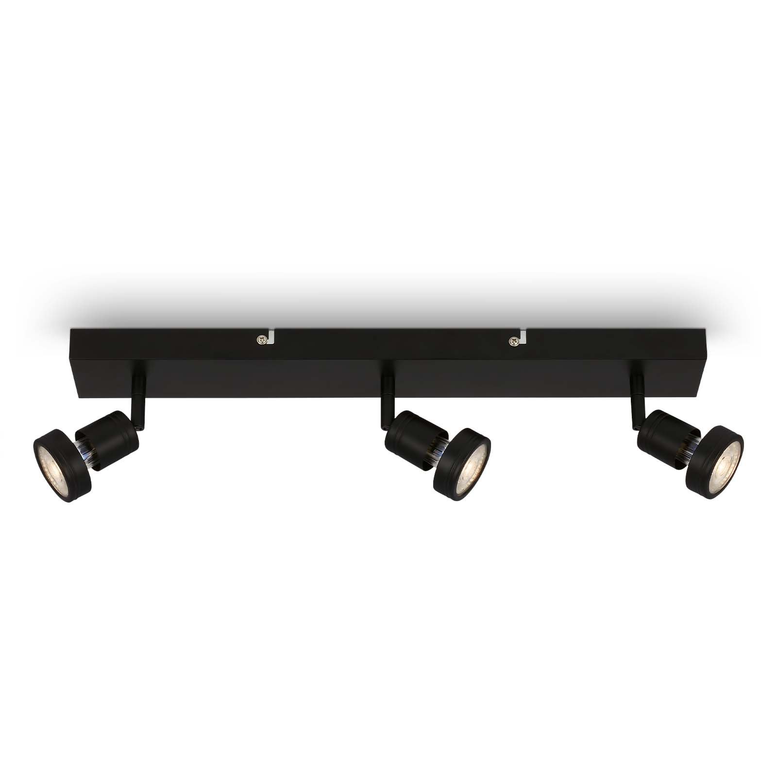 BRI 2926-035 Bodové svítidlo 48 cm 3xGU10 4,9W 460lm černá - BRILONER