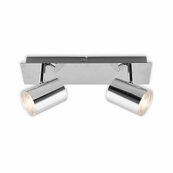 Obrázek pro produkt LED bodové svítidlo 29 cm 2xGU10 max. 5W chrom (starý kód: BRI 2731-028) - BRILONER
