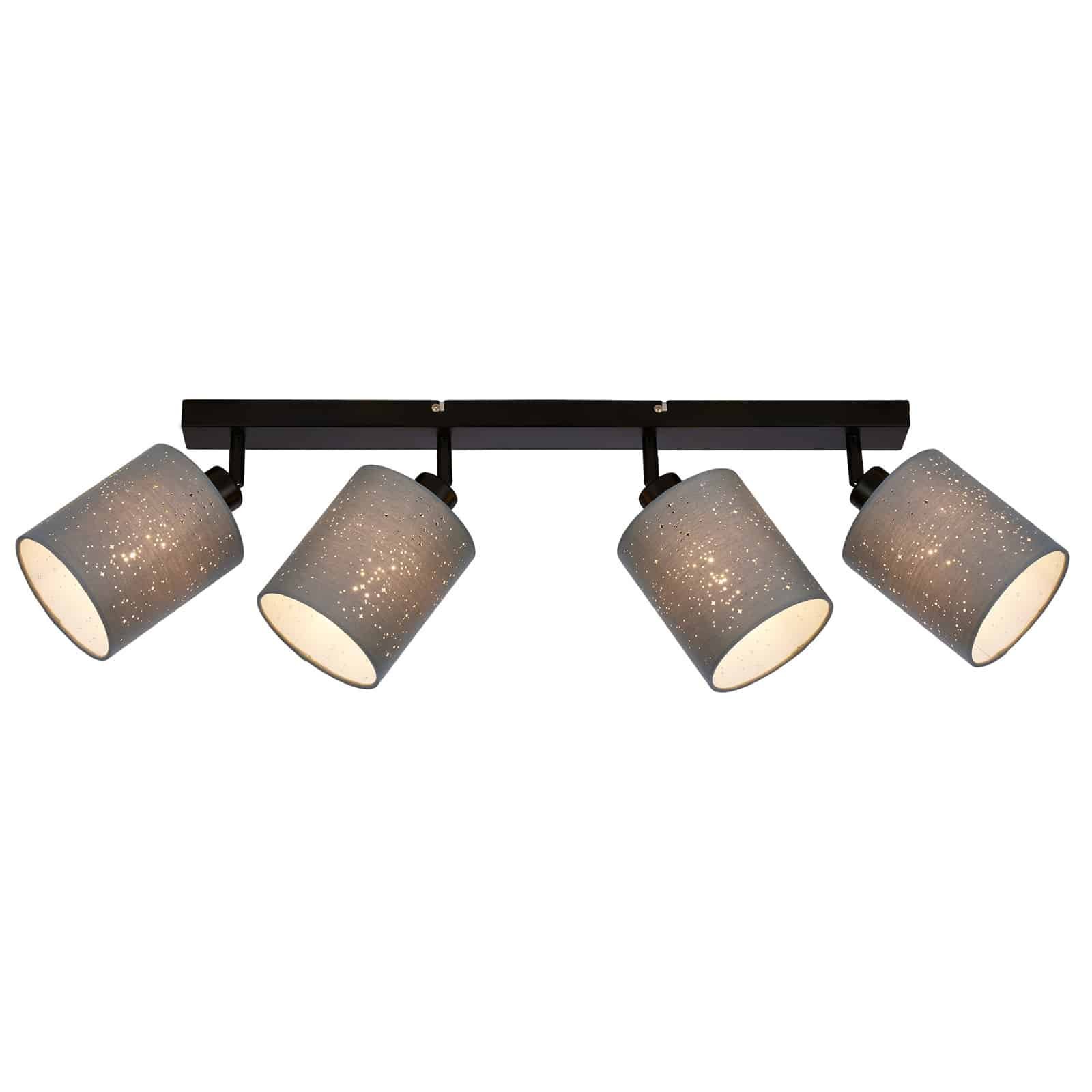 BRILO 2078-044 Bodové svítidlo 65 cm 4x E27 25W šedá - BRILO