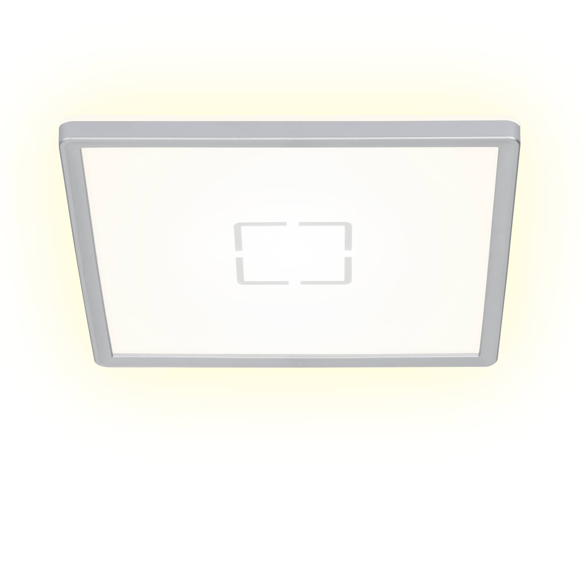 BRI 3390-014 Slim svítidlo LED panel, 29,3 cm, 2400 lm, 18 W, stříbrná - BRILONER