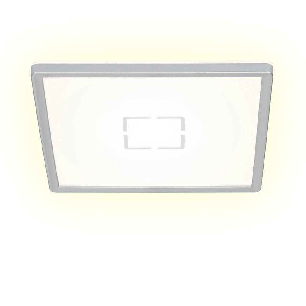 BRI 3390-014 Slim svítidlo LED panel, 29,3 cm, 2400 lm, 18 W, stříbrná - BRILONER
