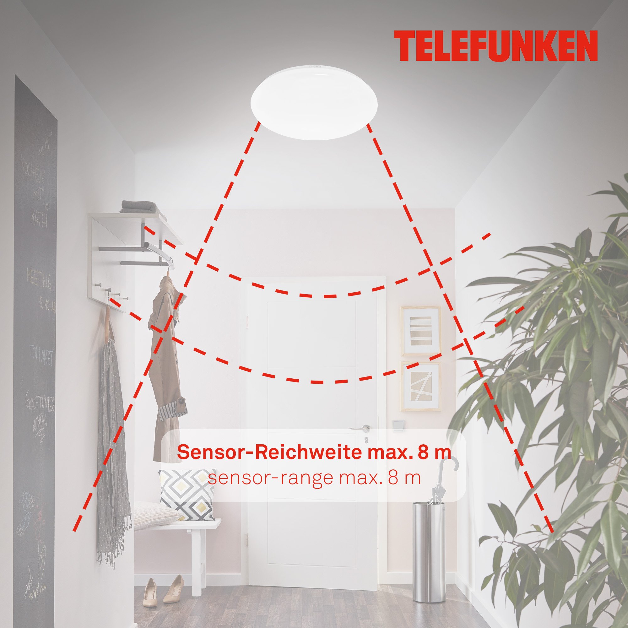 TF 601306TF TELEFUNKEN LED stropní svítidlo, pr. 40 cm, 20 W, bílé - BRILONER (obrázek 4)