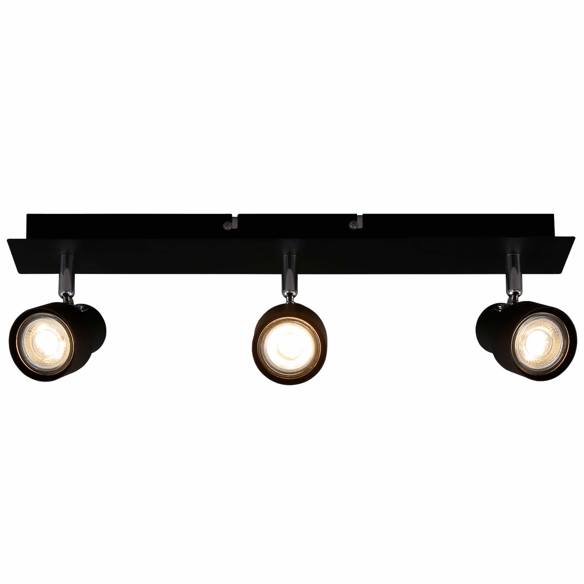 BRI 2861-035 Bodové svítidlo 45 cm 3xGU10 15W 1380lm černá - BRILONER