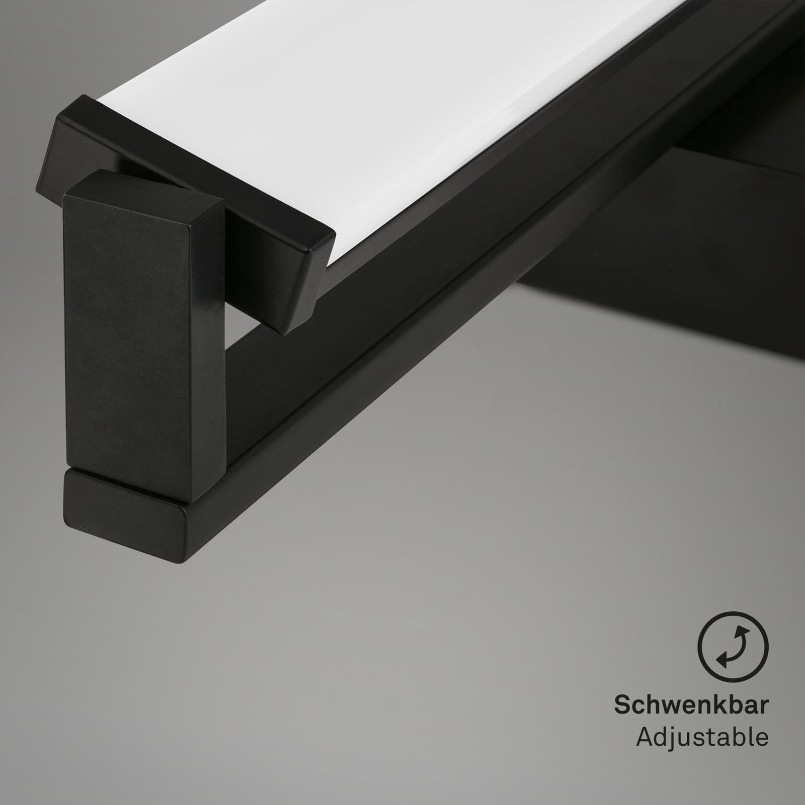 BRILO 3723-015 LED nástěnné svítidlo, s CCT svítidlo LED panel, stmívatelné 52,5 cm, 15 W, černá - BRILO (obrázek 4)