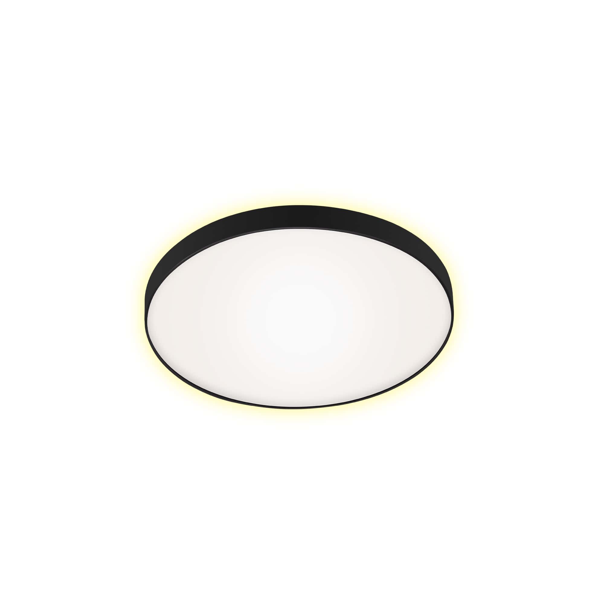 BRI 3443-115 LED stropní svítidlo, pr. 28,5 cm, 12 W, černá-bílá - BRILONER