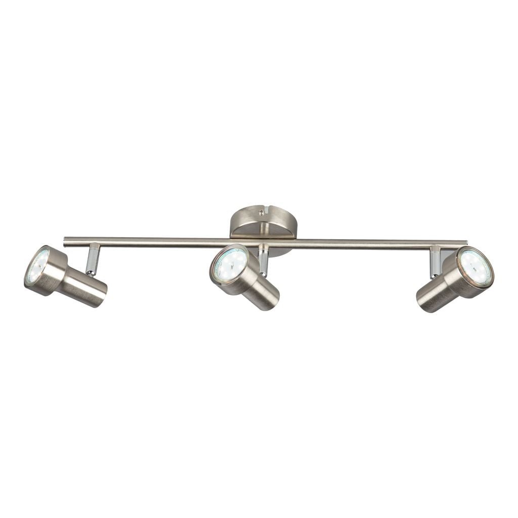 BRI 2843-032 Bodové svítidlo 48 cm 3xGU10 9W 750lm matný nikl - BRILONER