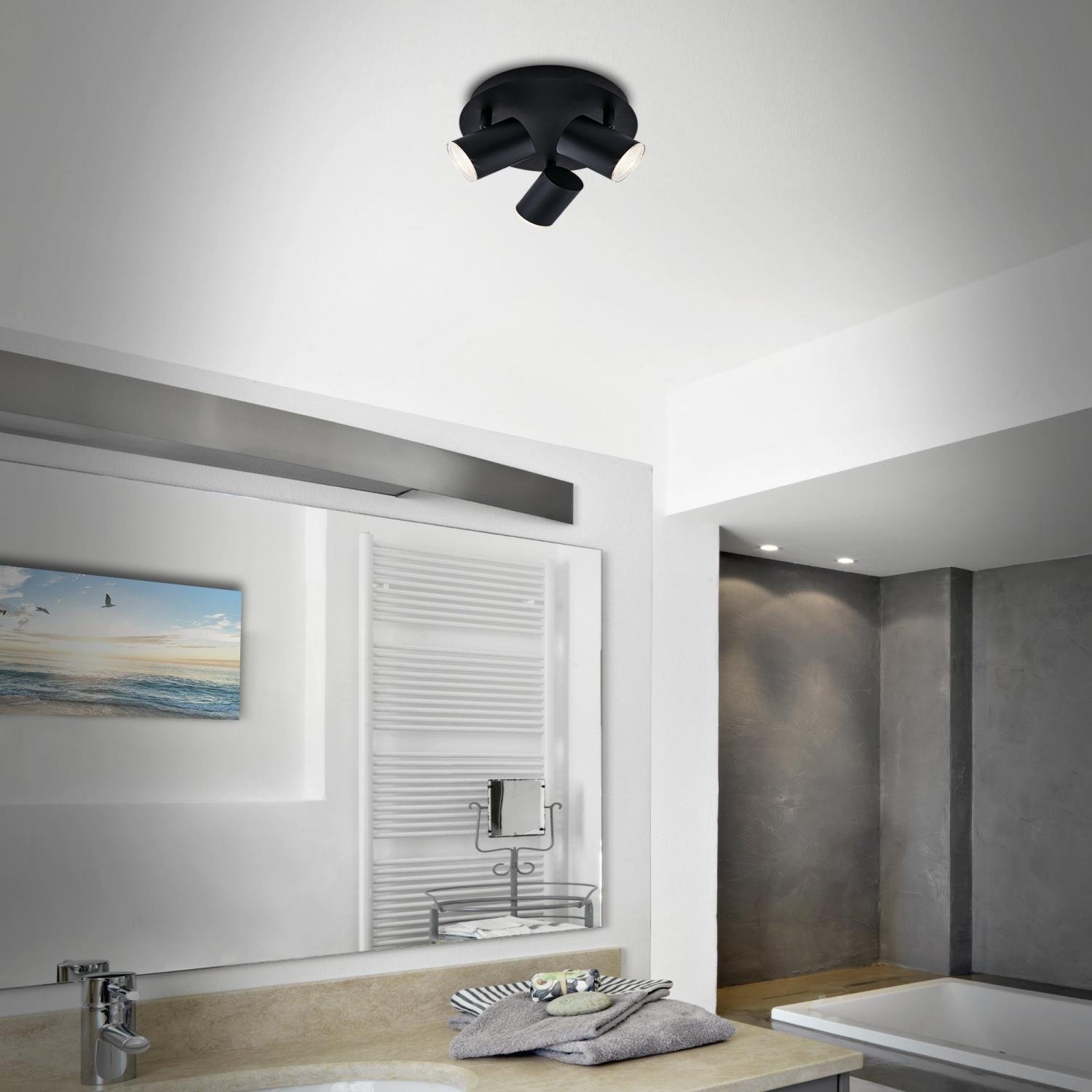 BRI 2731-035 LED bodové svítidlo pr. 21 cm 3xGU10 max. 5W černá - BRILONER (obrázek 5)