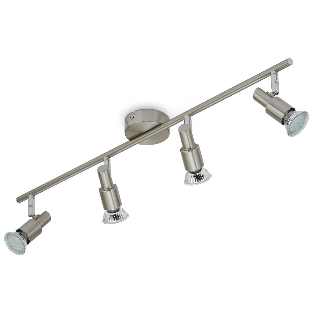 BRI 2907-042 Bodové svítidlo 67,5 cm 4xGU10 12W 1120lm matný nikl - BRILONER