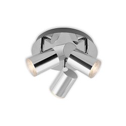 Obrázek pro produkt LED bodové svítidlo pr. 21 cm 3xGU10 max. 5W chrom (starý kód: BRI 2731-038) - BRILONER