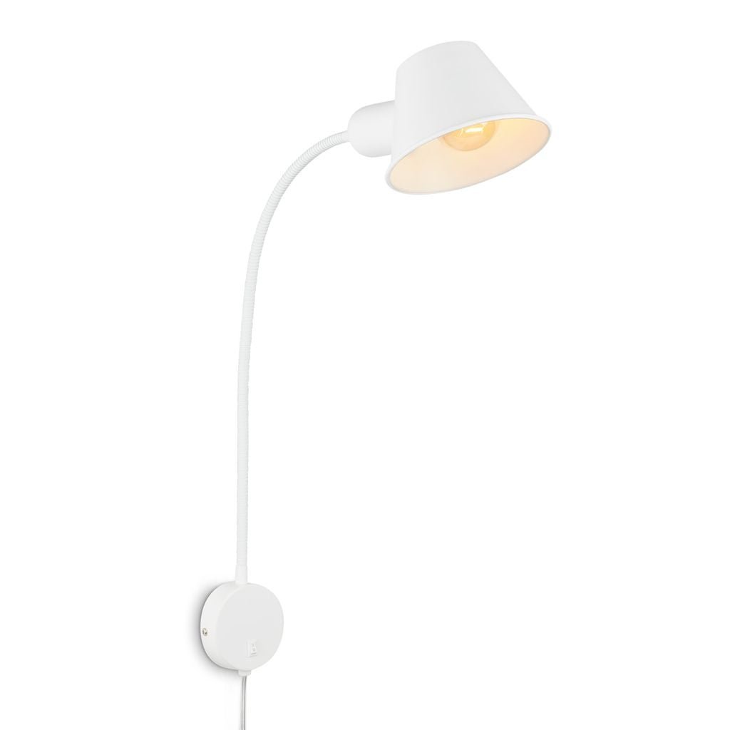 BRI 2089016 Noční lampička 55 cm 1x E27 10W bílé (starý kód: BRI 2089-016) - BRILONER