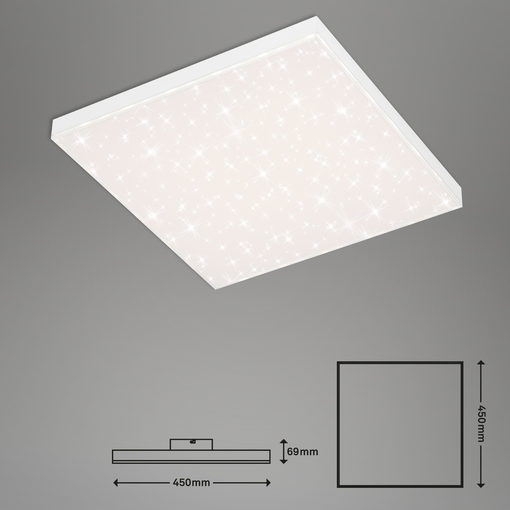 BRILO 7381-116 CCT svítidlo LED panel, 45 cm, 24 W, bílé - BRILO (obrázek 7)