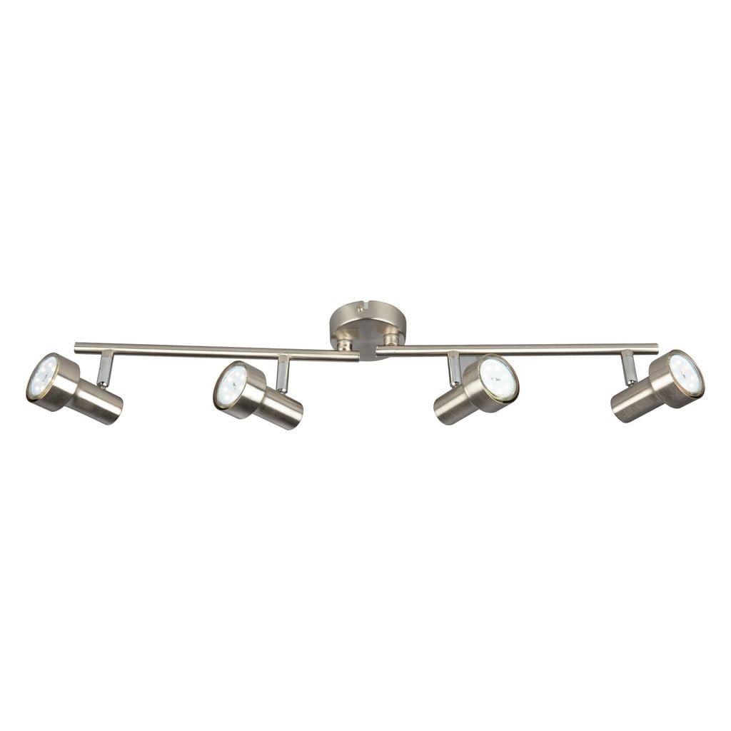 BRI 2843-042 Bodové svítidlo 60,4 cm 4xGU10 12W 1000lm matný nikl - BRILONER