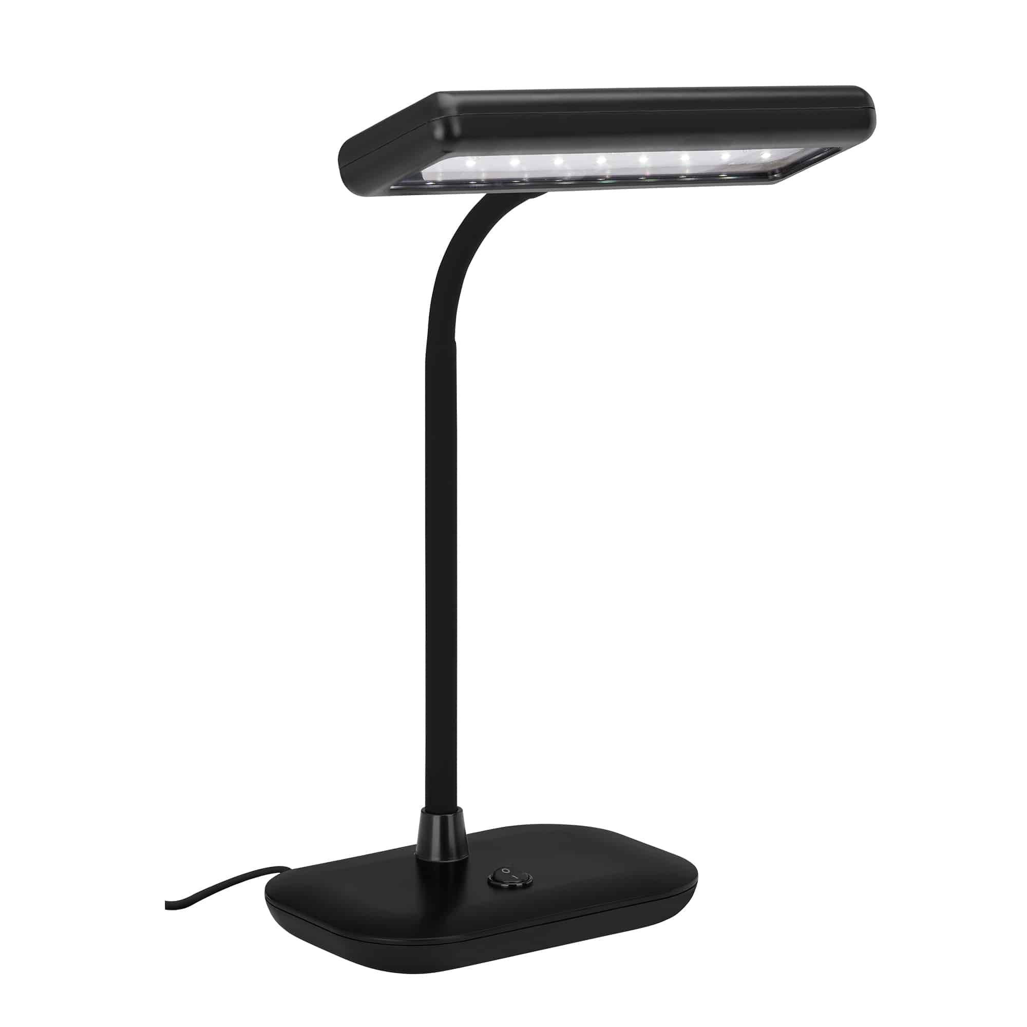 BRILO 7488-015 LED stolní lampa, 44 cm, 7,5 W, černá - BRILO