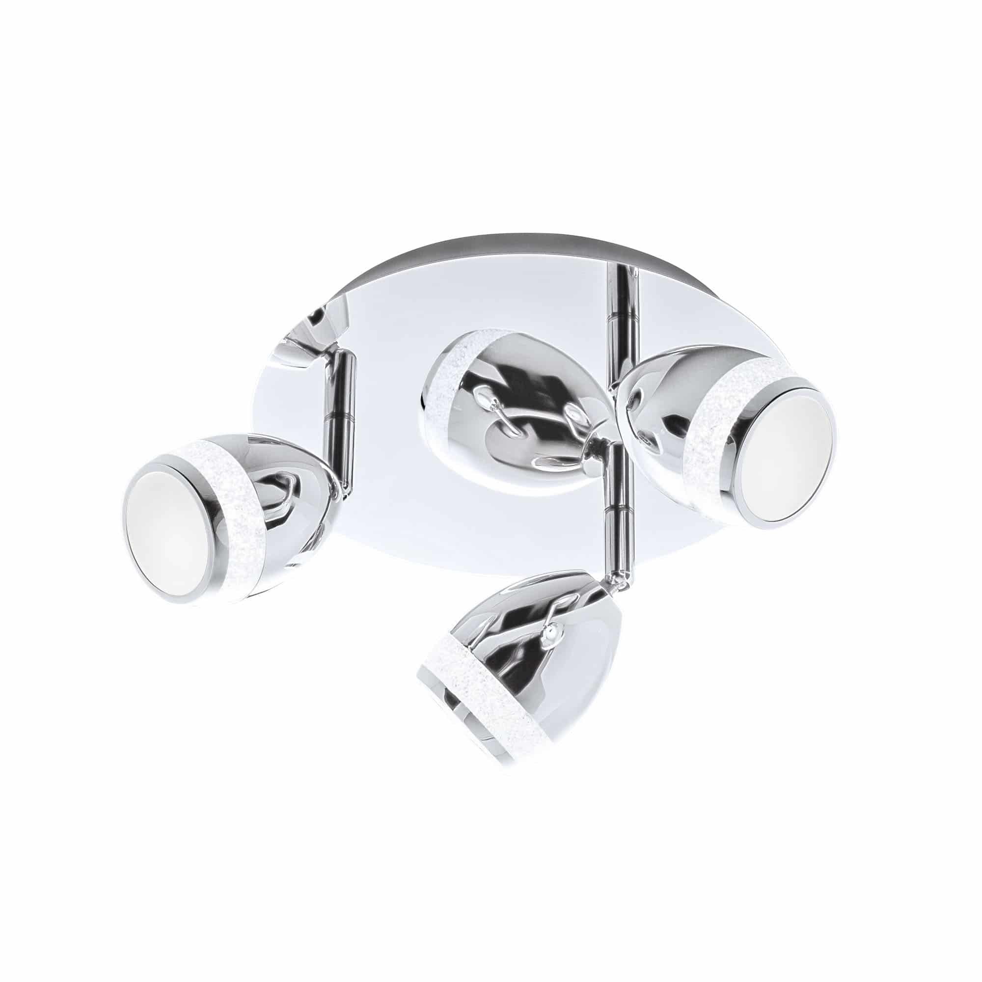 BRI 2995-038R LED bodové svítidlo pr. 22 cm 3x4W 350lm chrom - BRILONER