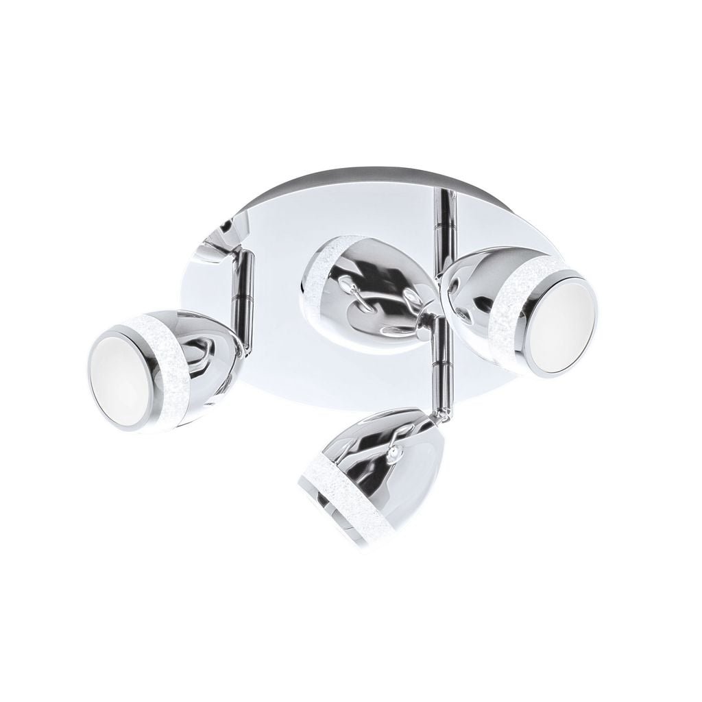 BRI 2995-038R LED bodové svítidlo pr. 22 cm 3x4W 350lm chrom - BRILONER