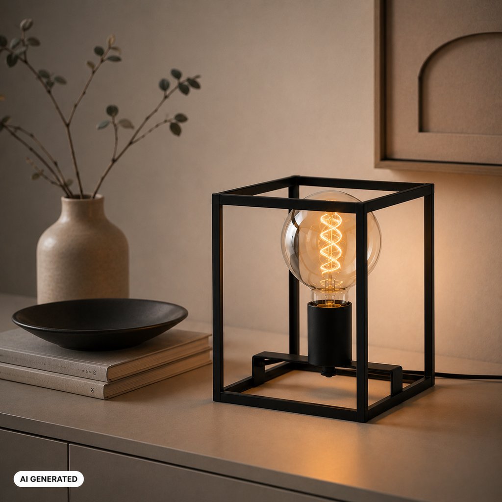 BRI 7020015 Stolní lampa, 17 cm, max. 40 W, černá (starý kód: BRI 7020-015) - BRILONER