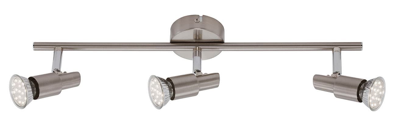 BRI 2907-032 Bodové svítidlo 47,5 cm 3xGU10 9W 840lm matný nikl - BRILONER