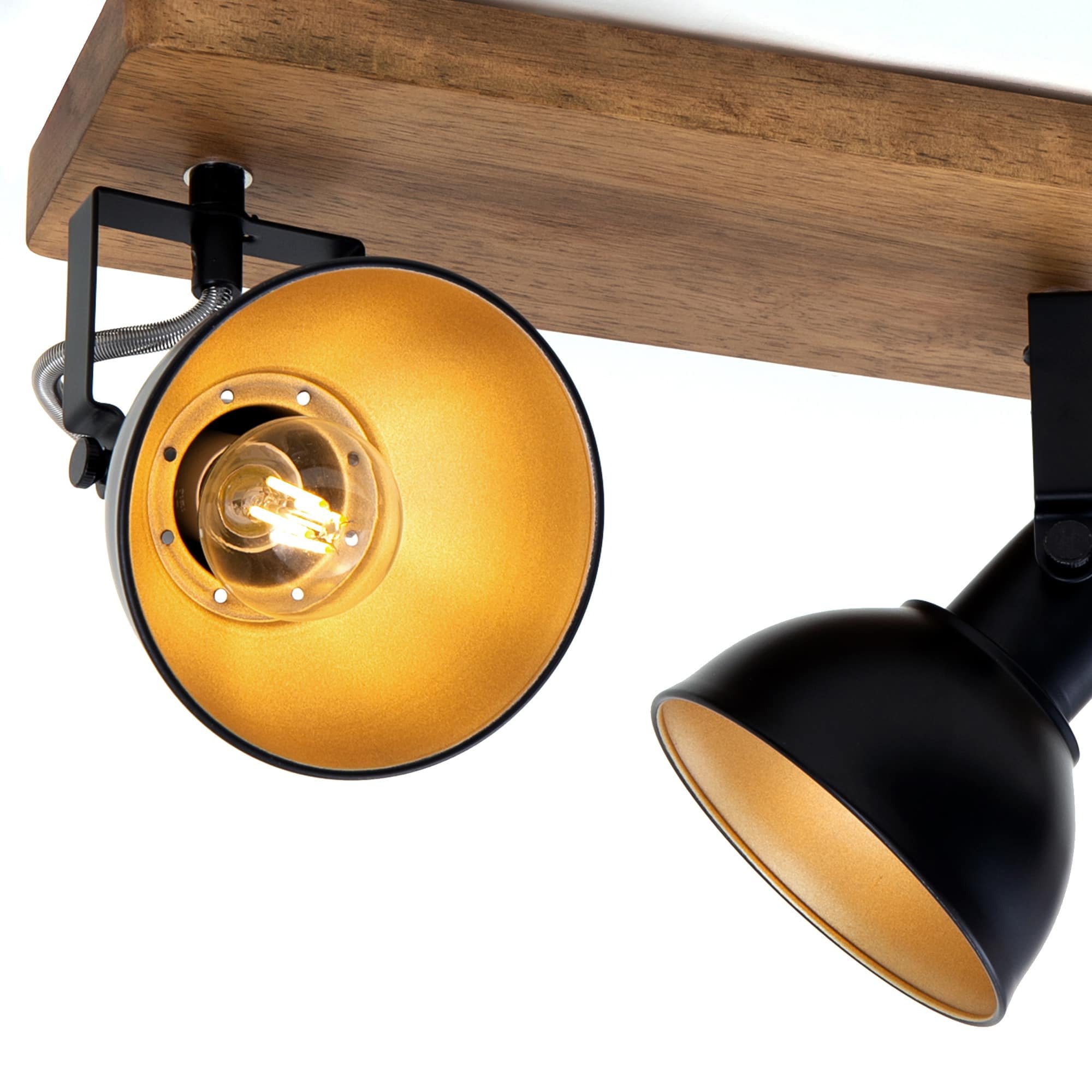 BRI 2901-035 Bodové svítidlo 50 cm 3x E14 25W černá - BRILONER (obrázek 5)
