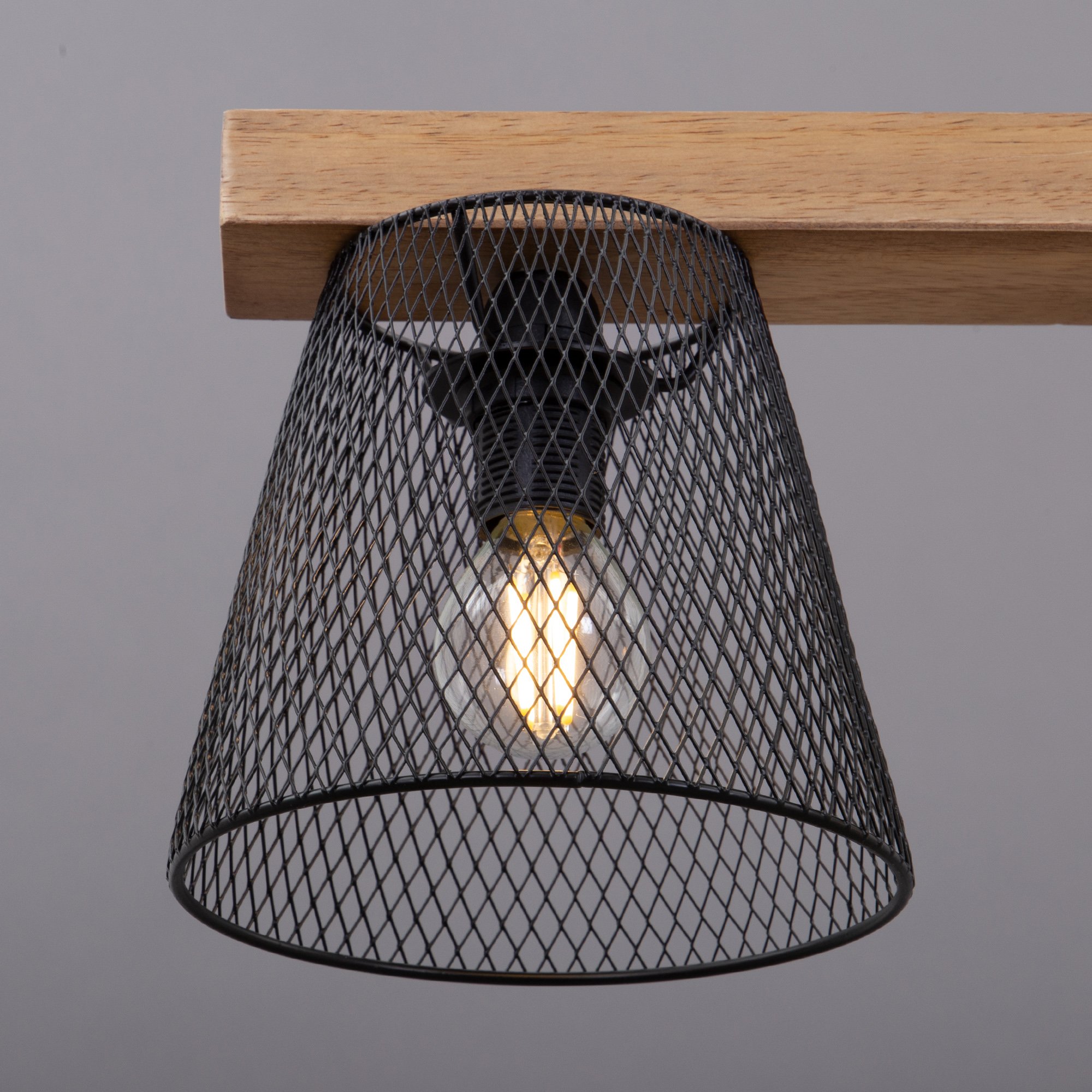 BRI 4077-035 Závěsné svítidlo, 65 cm, max. 25 W, černá - BRILONER (obrázek 3)