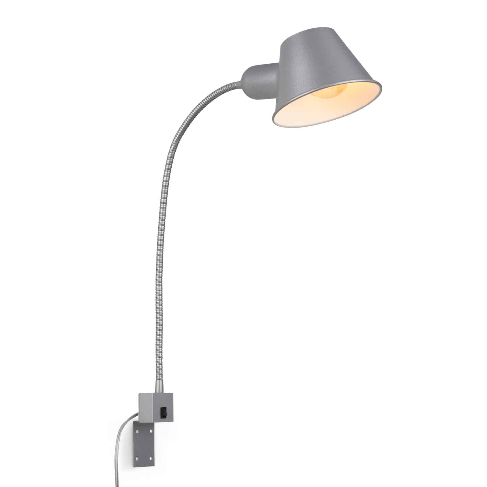 BRI 2079-014 Noční lampička pr. 14 cm 1x E27 10W chrom - BRILONER