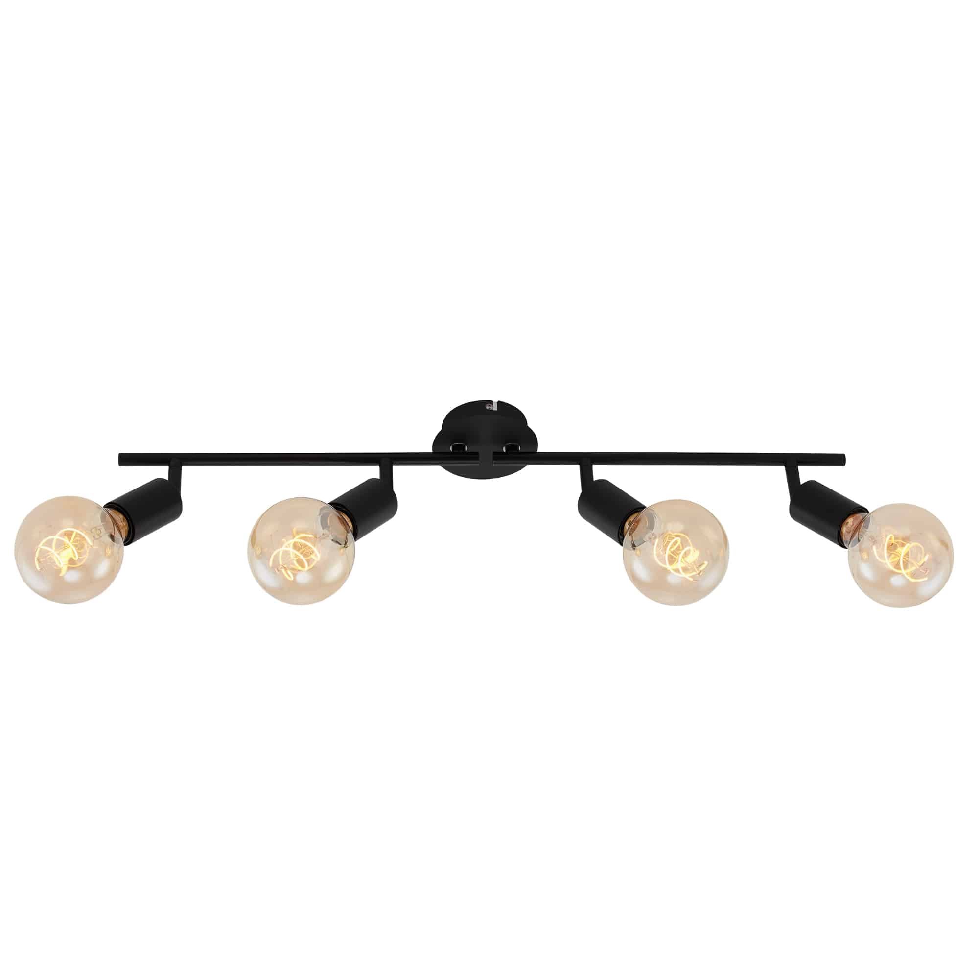 BRI 2868-045 Bodové svítidlo 69,5 cm 4x E27 60W černá - BRILONER