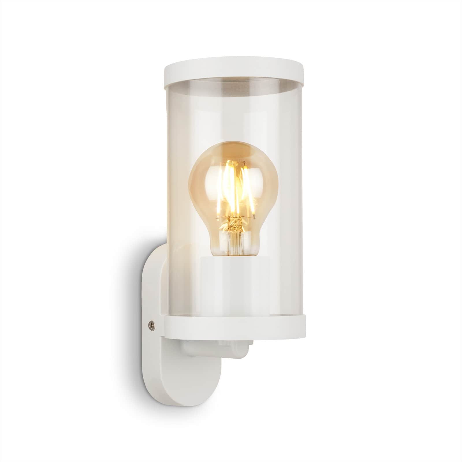 Levně BRILO 3600-016 Venkovní svítidlo, bílé, 1x E27 / max. 12W - BRILO