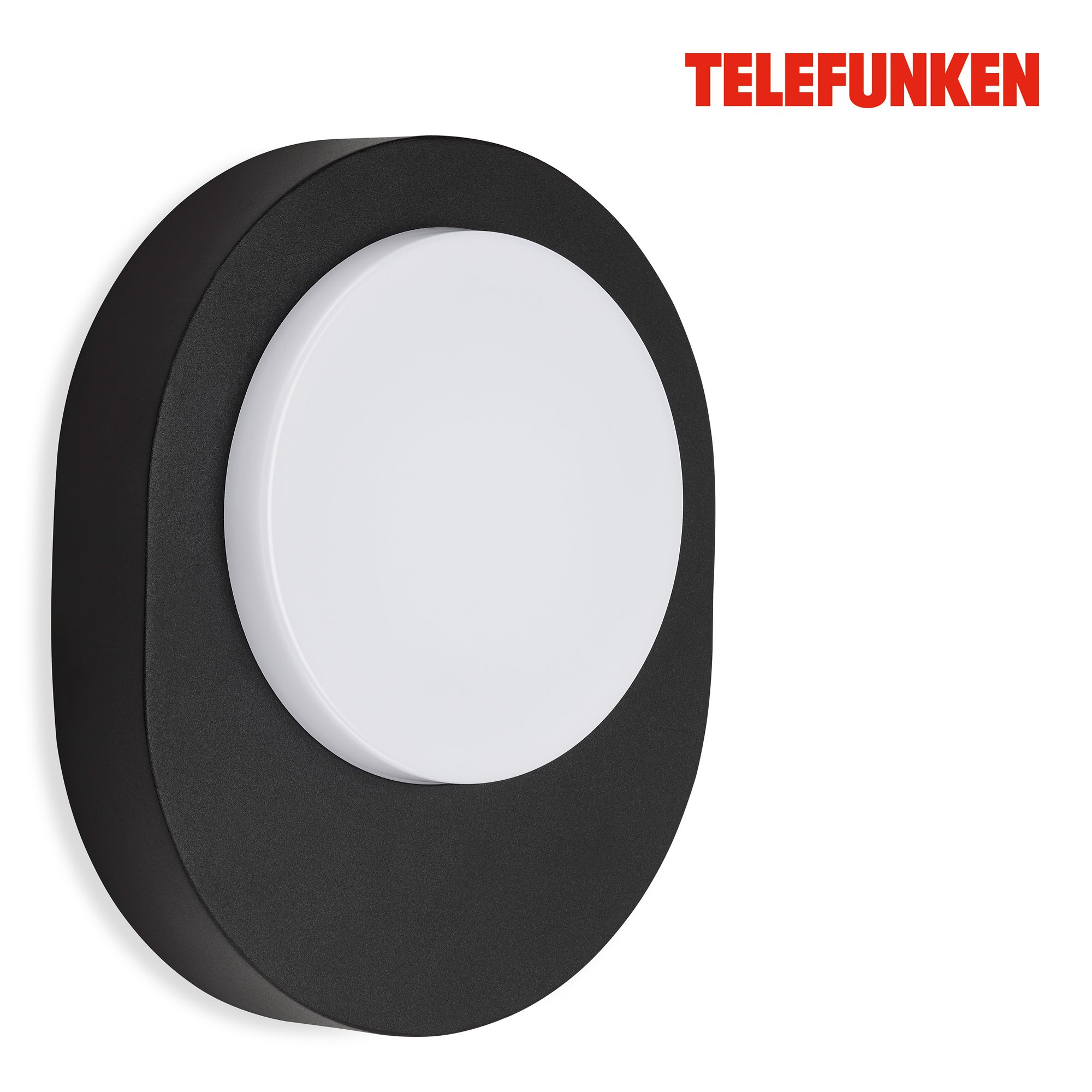 TF 312005TF TELEFUNKEN LED venkovní svítidlo 24,4 cm 8W 800lm černá - BRILONER (obrázek 4)