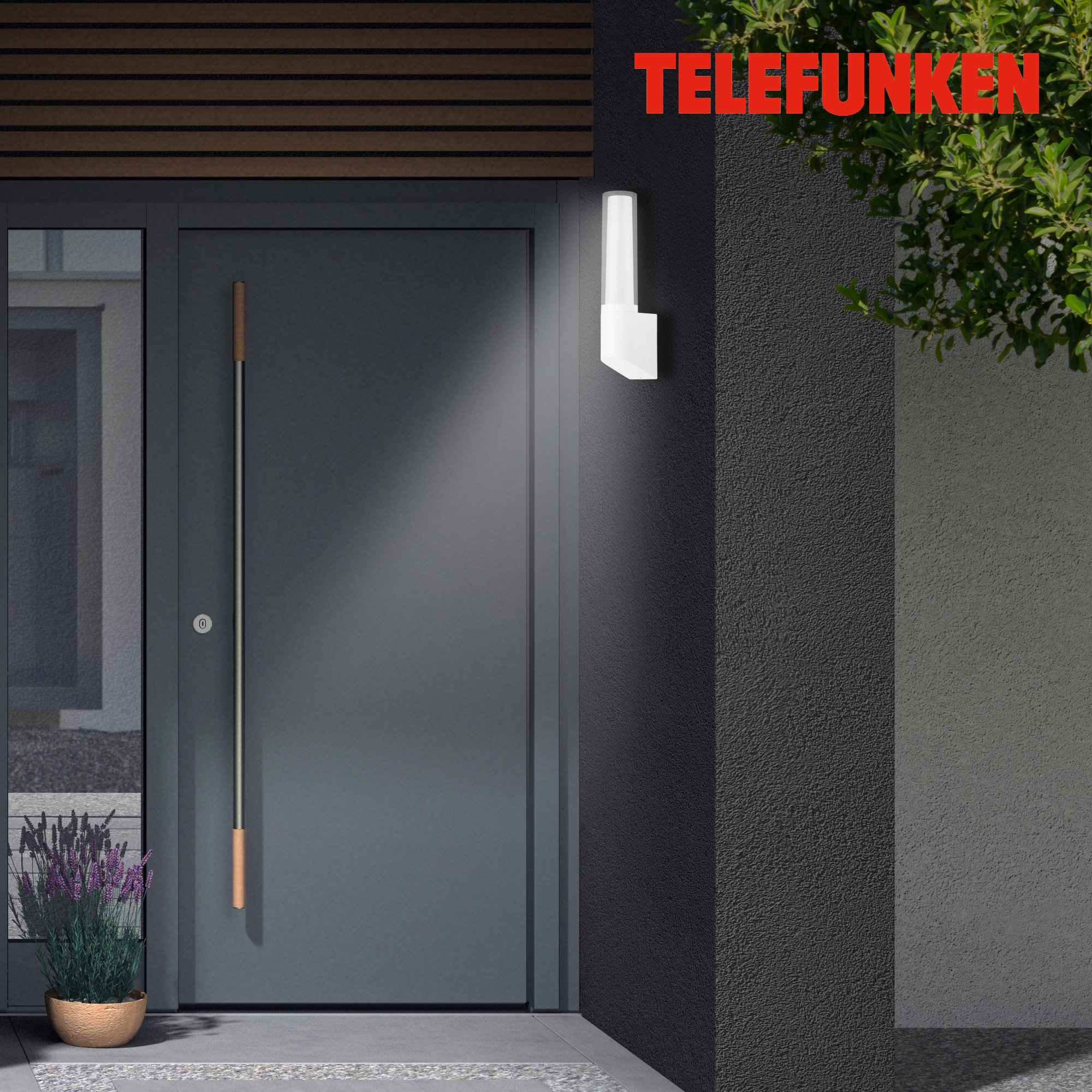TF 311306TF TELEFUNKEN LED venkovní svítidlo 33,2 cm 8W 850lm bílé - BRILONER (obrázek 5)